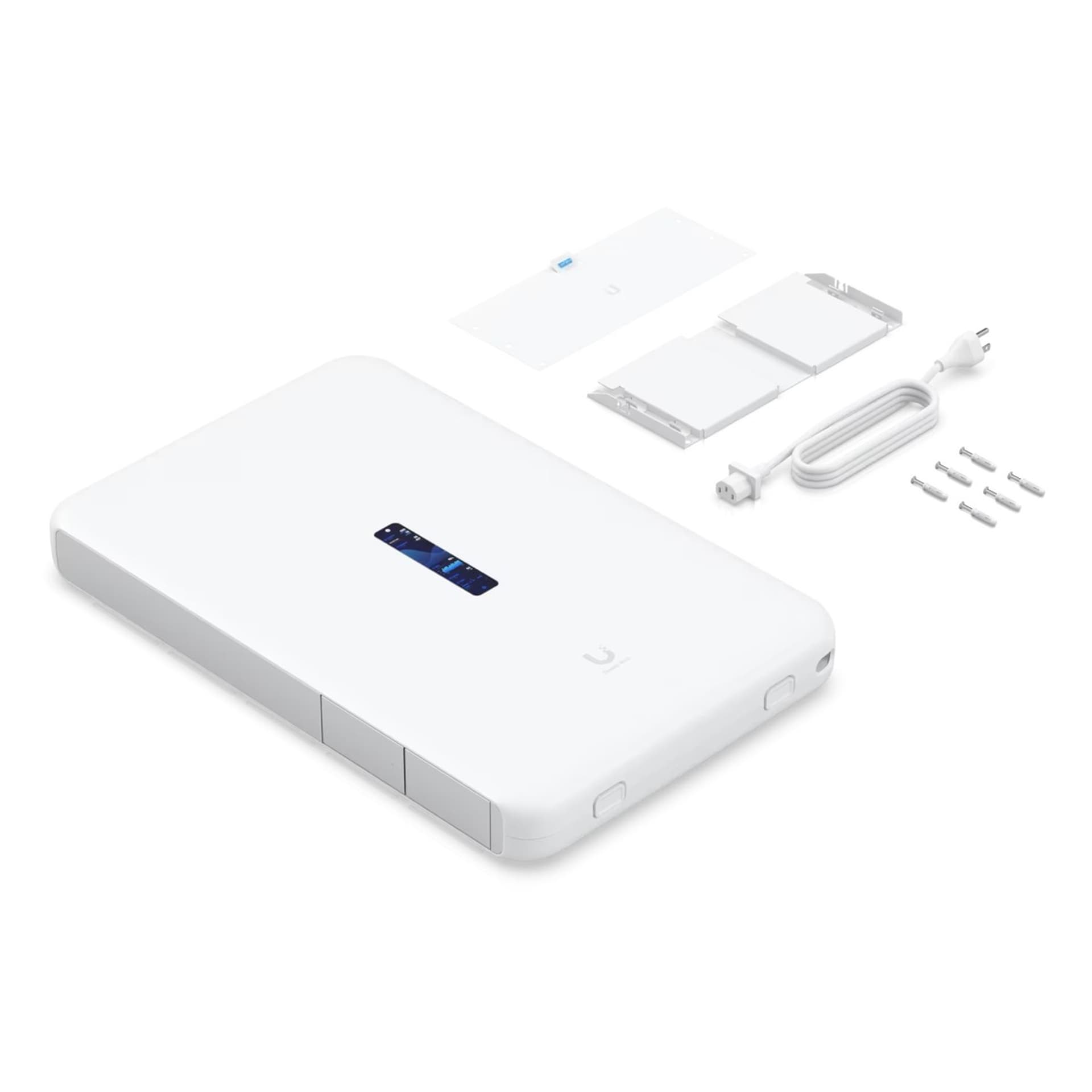 

UBIQUITI UDW EU DREAM WALL SPACE-EFFICIENT UNIFI OS CONSOLE WITH INTEGRATED HI-DENSITY POE SWITCHING