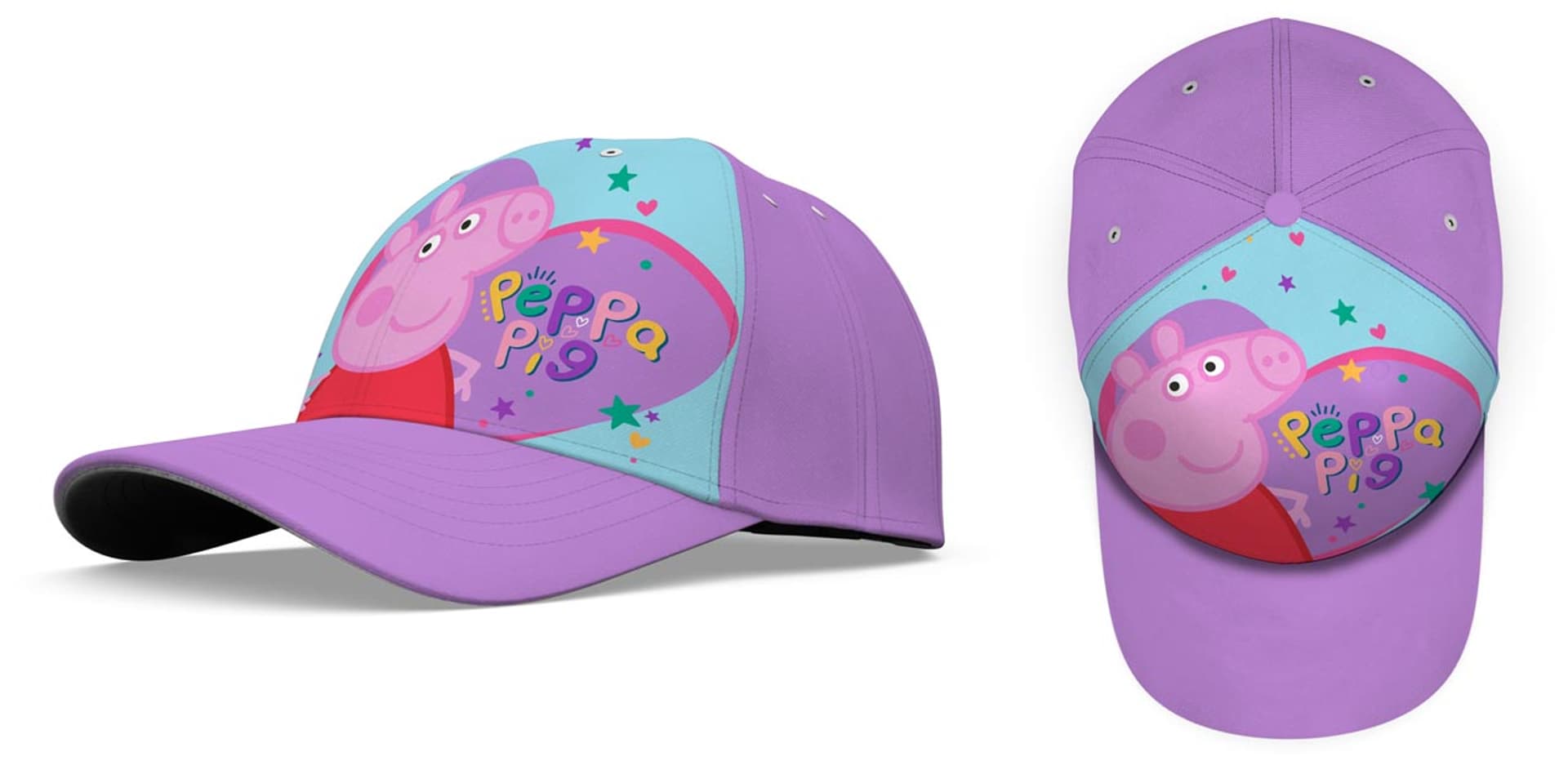 

Peppa Pig, Czapka z daszkiem, 100% poliester