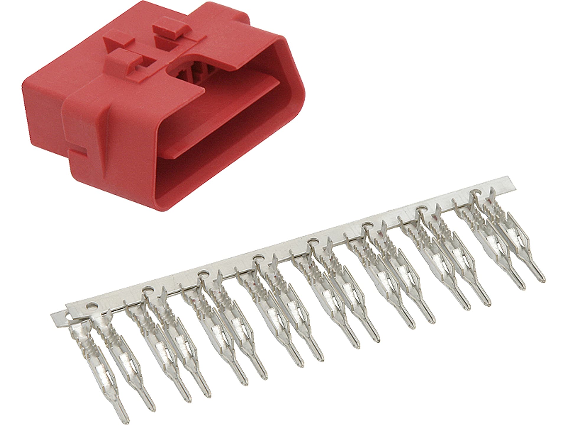 

1334# Wtyk obd ii 16-pin z terminalami