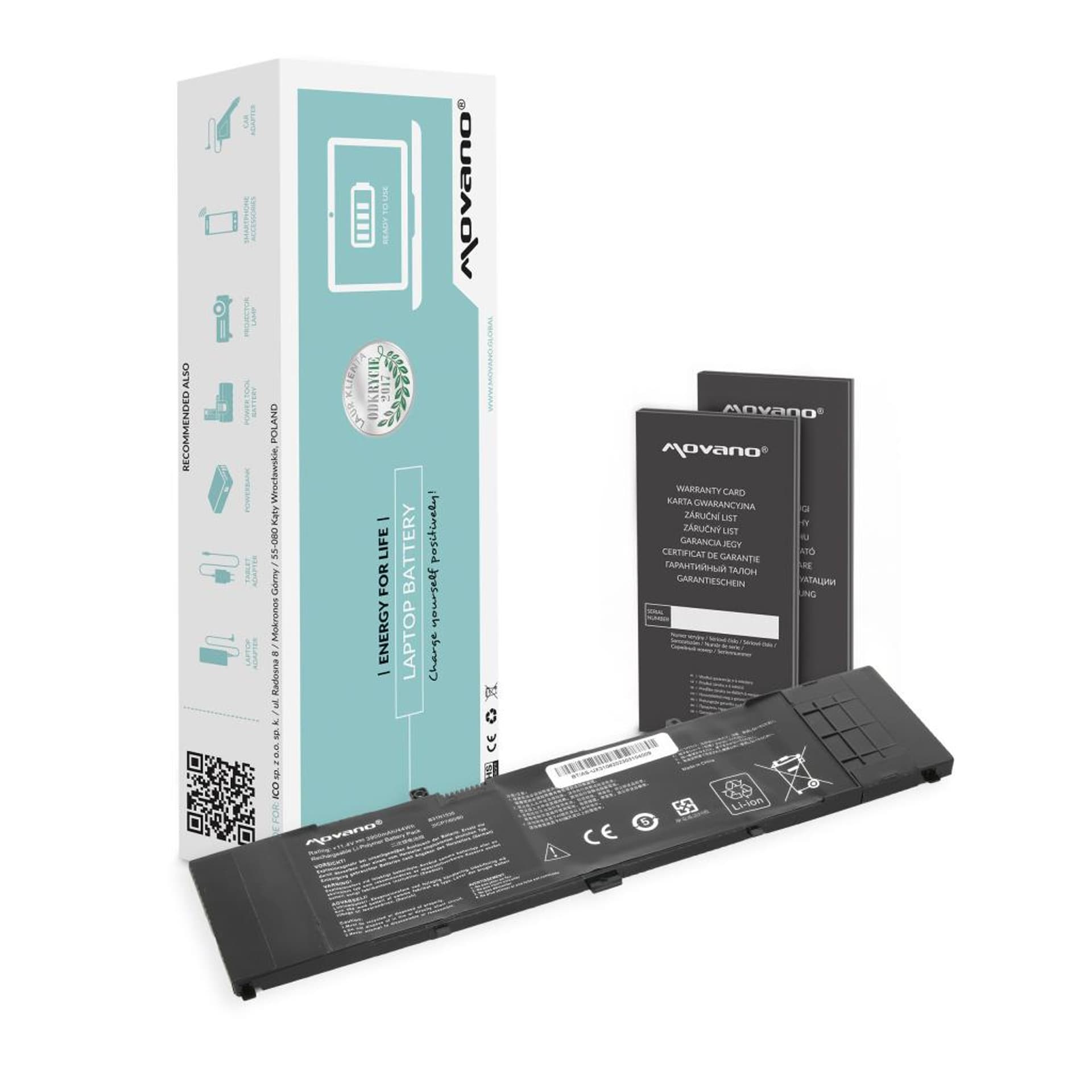 

Bateria Movano do Asus Zenbook UX310 UX3410UA UX410UA
