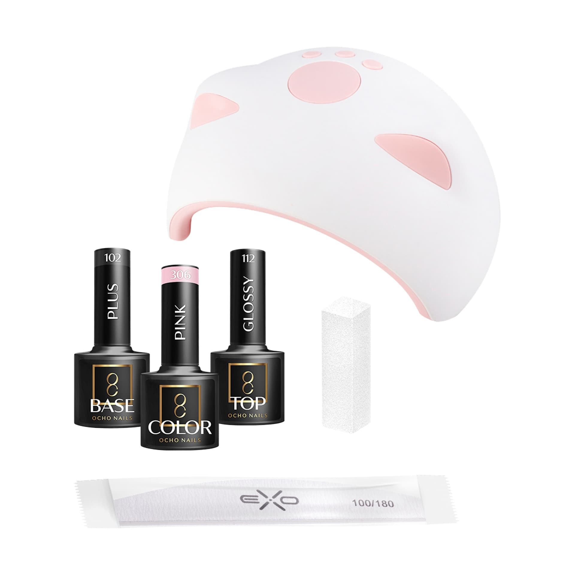 

Zestaw startowy hybryd OCHO NAILS 8