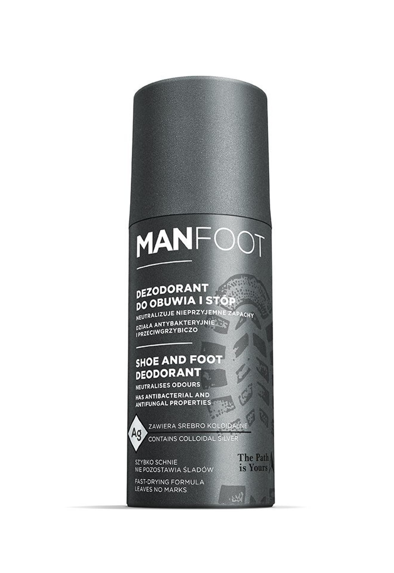

ManFoot Dezodorant do obuwia i stóp w sprayu dla mężczyzn 150ml