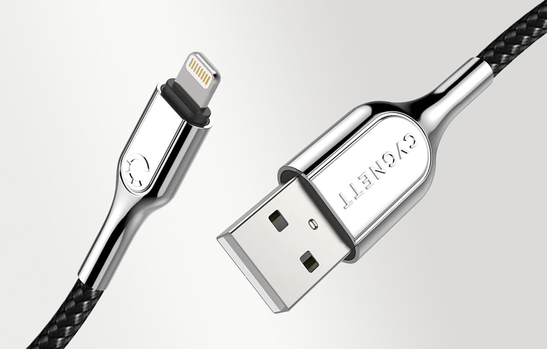 

Kabel USB do Lightning Cygnett Armoured 12W 3m (czarny)