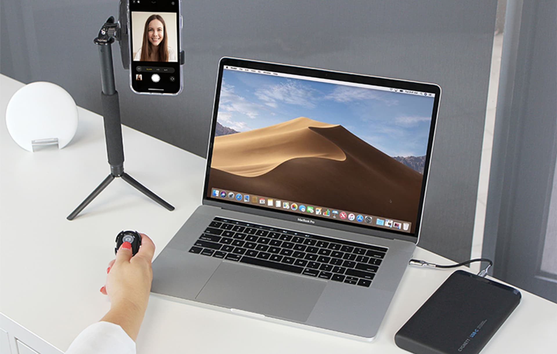 

Selfie stick Cygnett GoStick do smartfonów z bluetooth (czarny)
