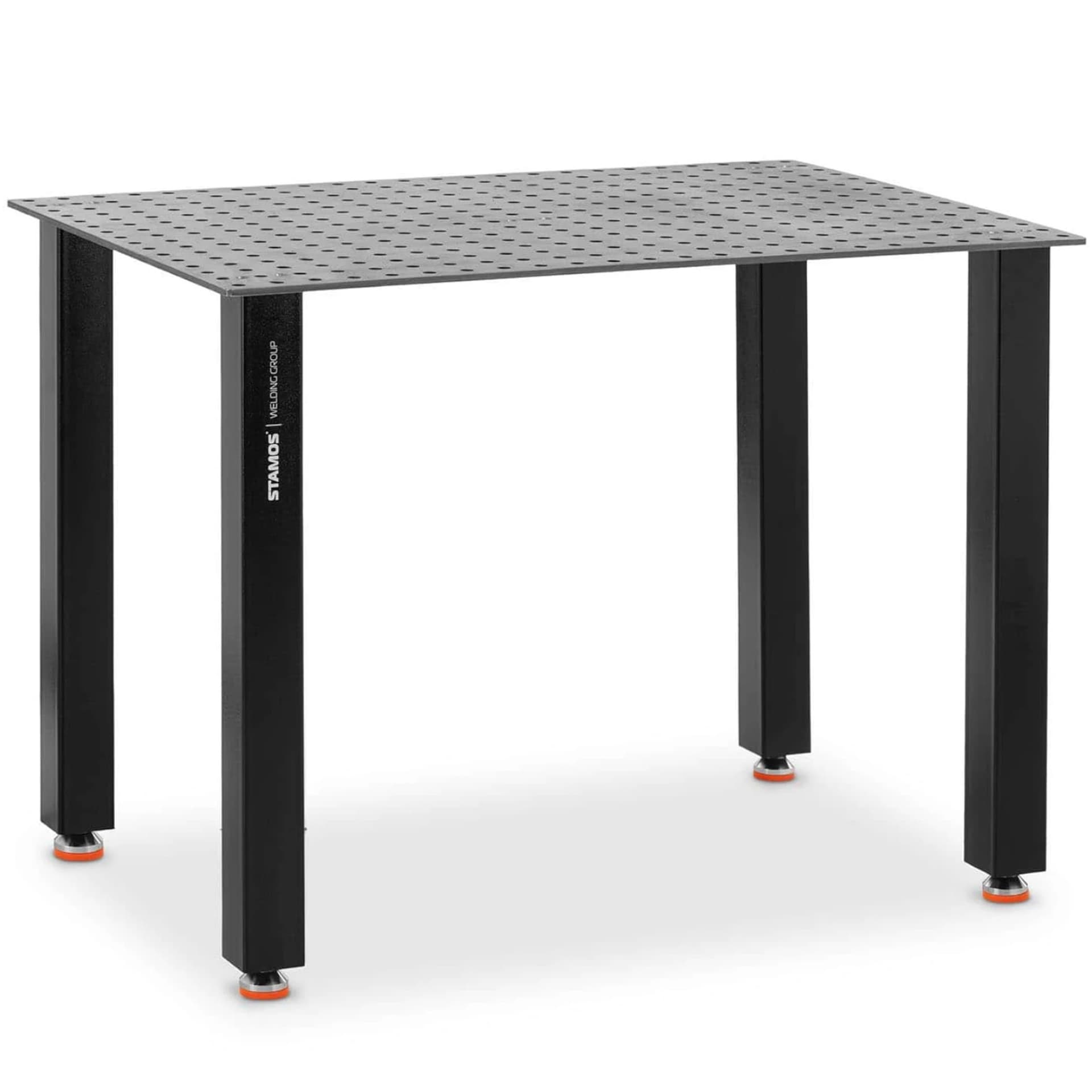 

Stół spawalniczy montażowy perforowany blat 10 mm 120 x 80 cm do 150 kg