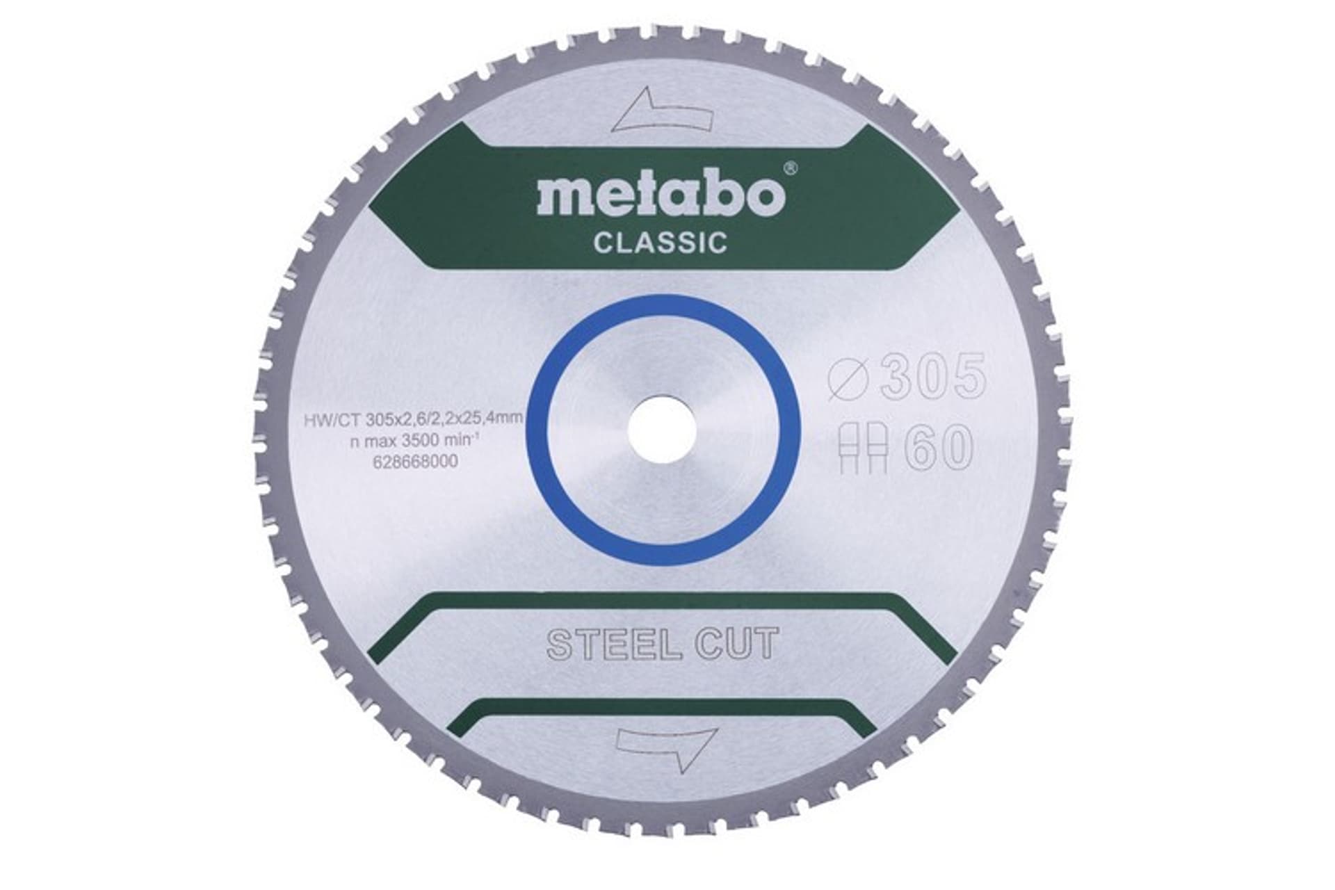 

PIŁA TARCZOWA STEEL CUT CLASSIC 305*25.4MM Z60
