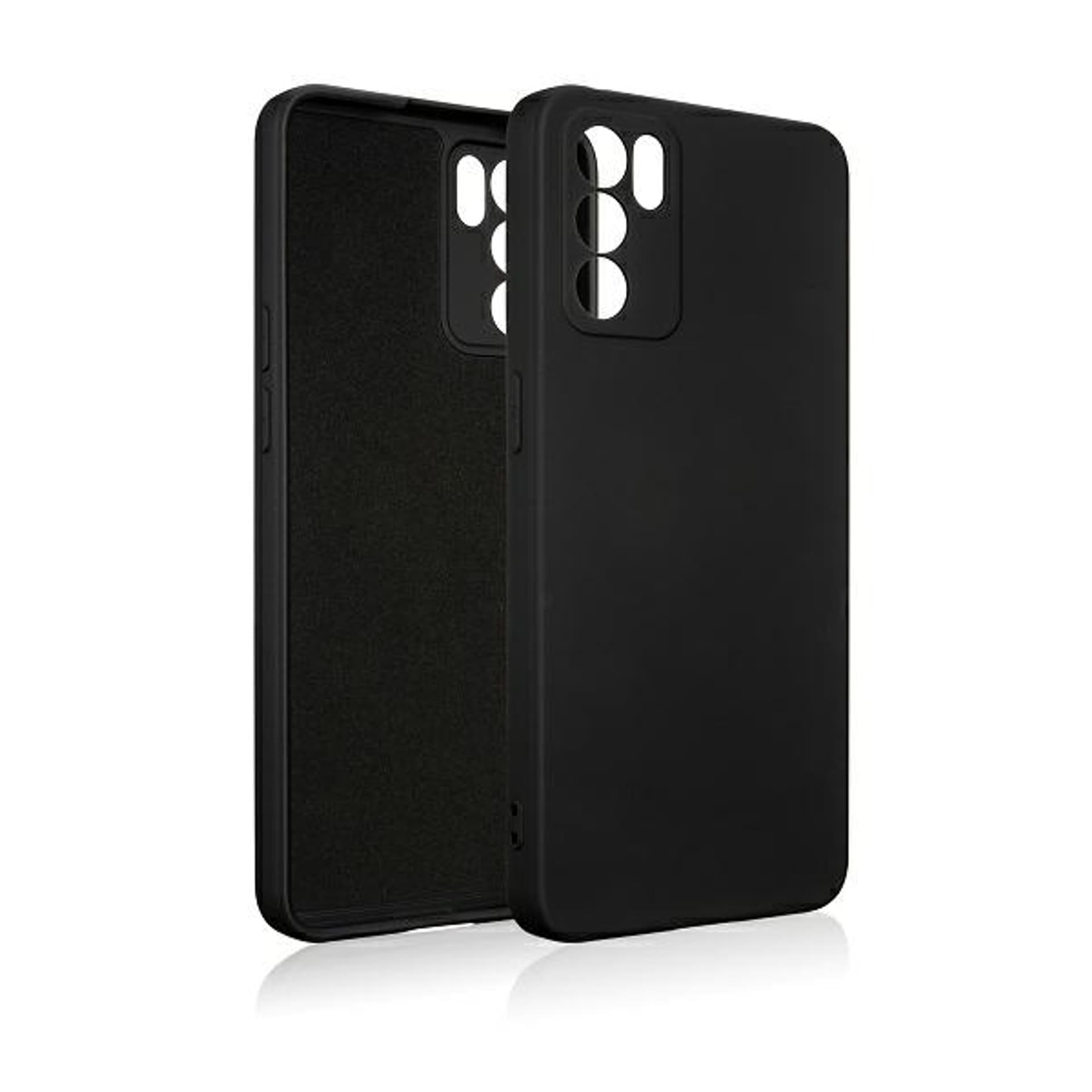 

Beline Etui Silicone Oppo Reno 6 5G czarny/black
