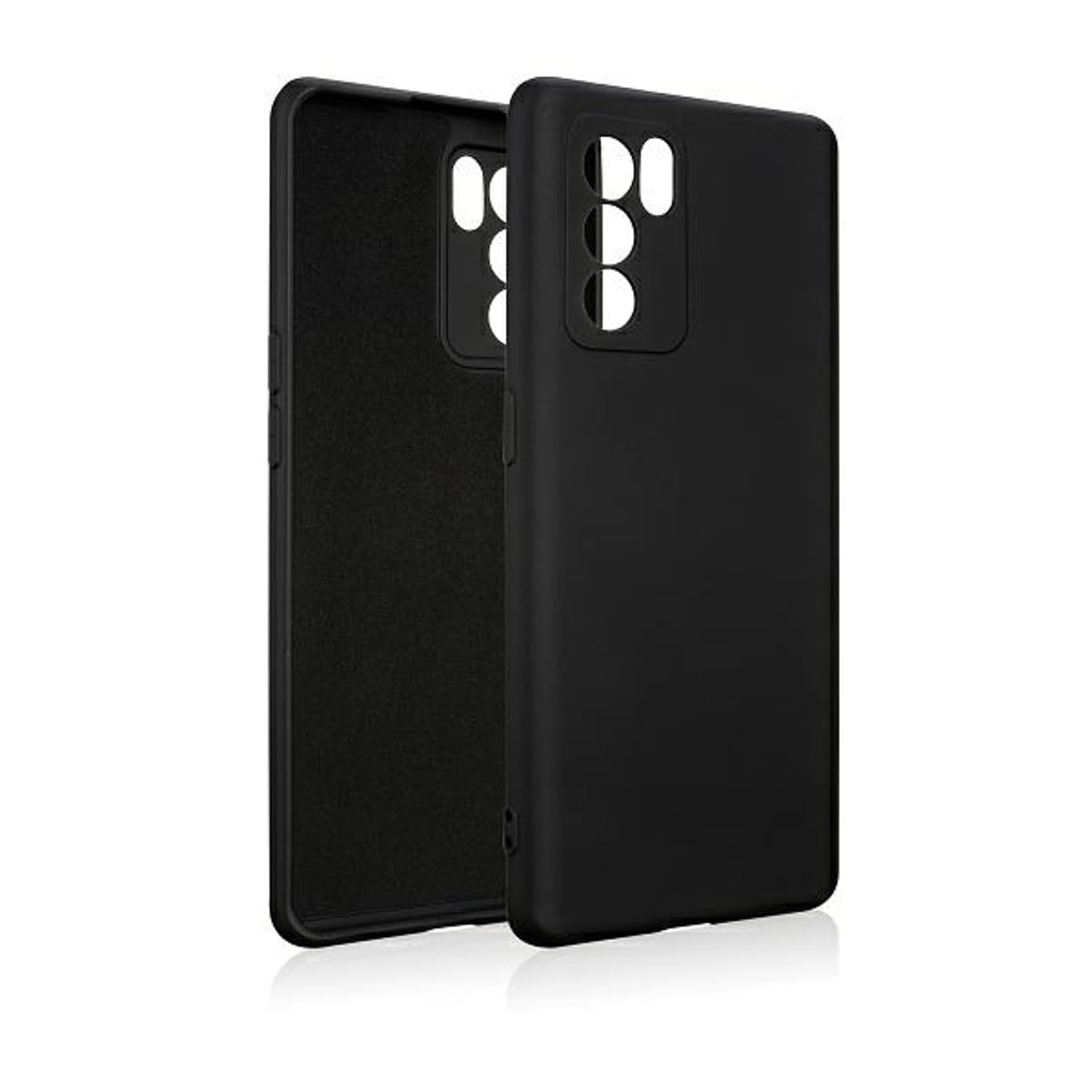 

Beline Etui Silicone Oppo Reno 6 Pro 5G czarny/black