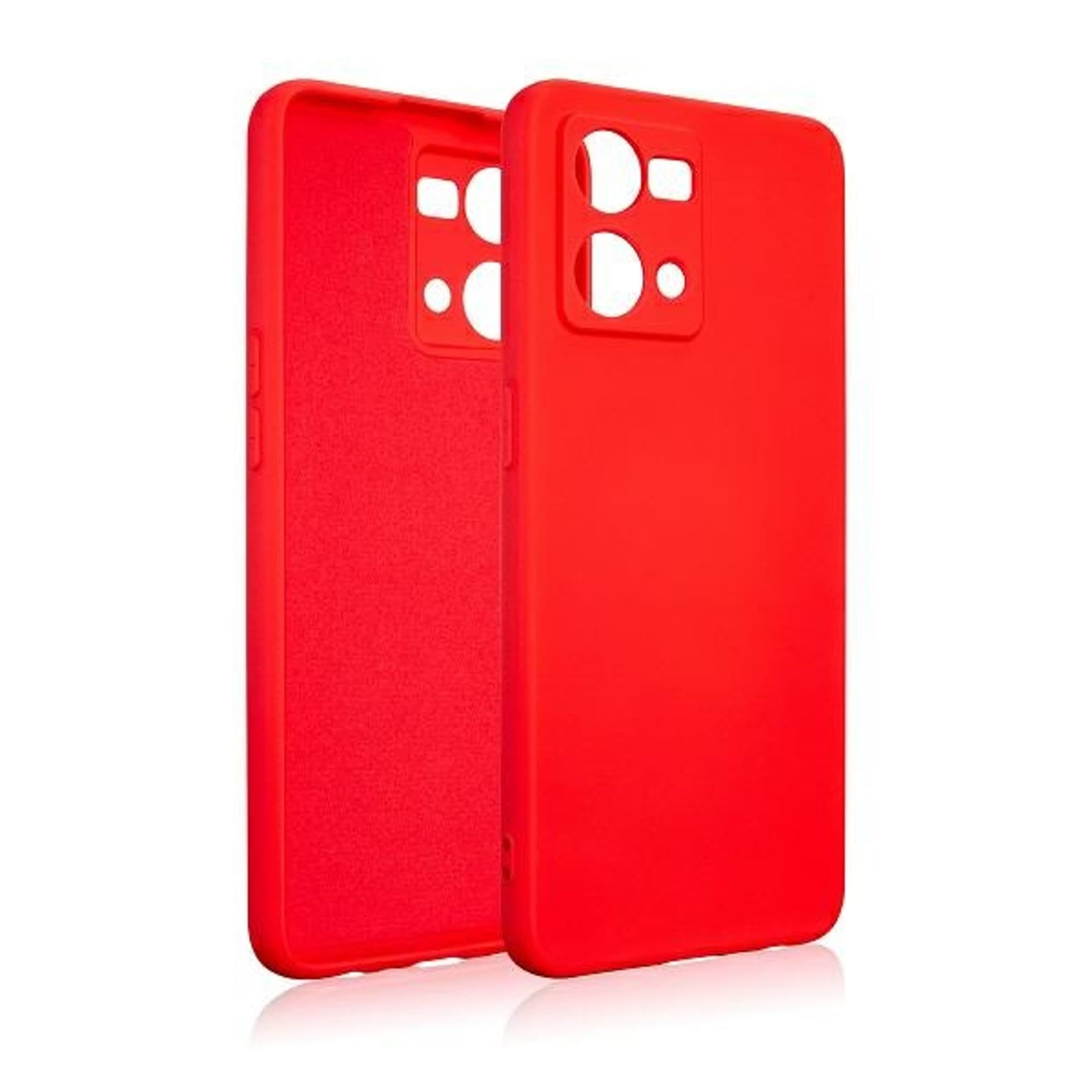 

Beline Etui Silicone Oppo Reno 7 4G czerwony /red