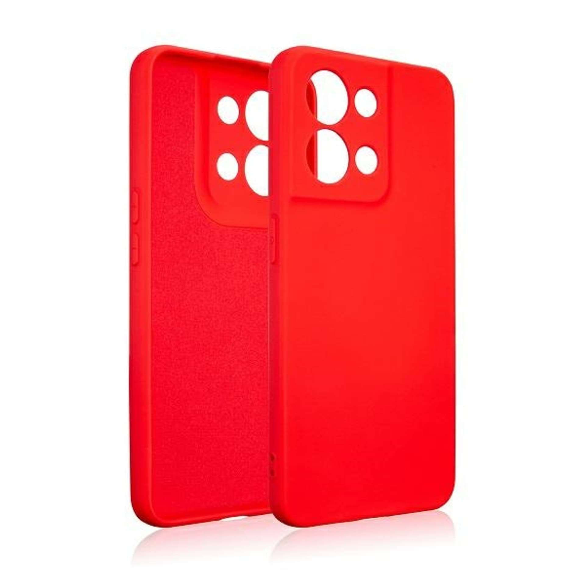 

Beline Etui Silicone Oppo Reno 8 5G czerwony /red
