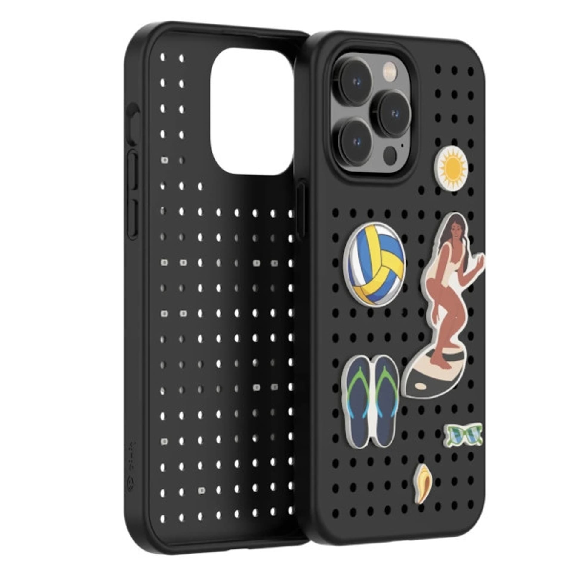 

Etui Pinit Dynamic Case iPhone 14 Pro 6.1" czarny/black