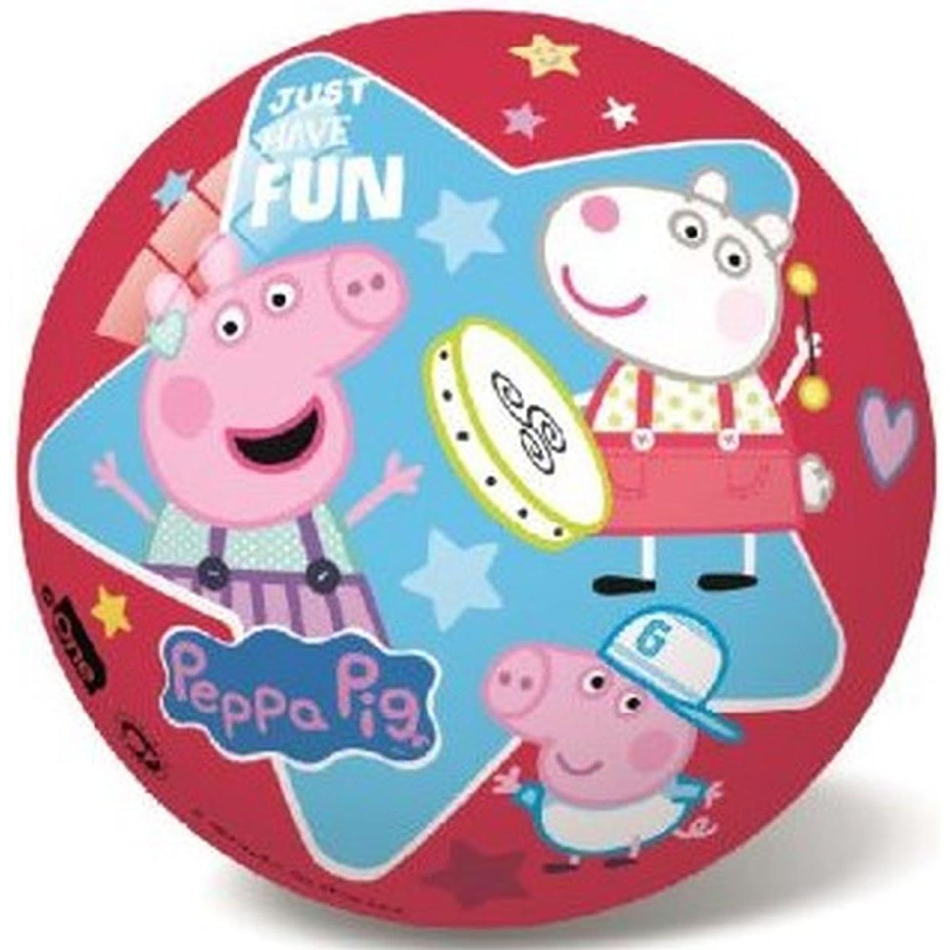 

PIŁKA GUMOWA 23 CM LICENCJA ŚWINKA PEPPA