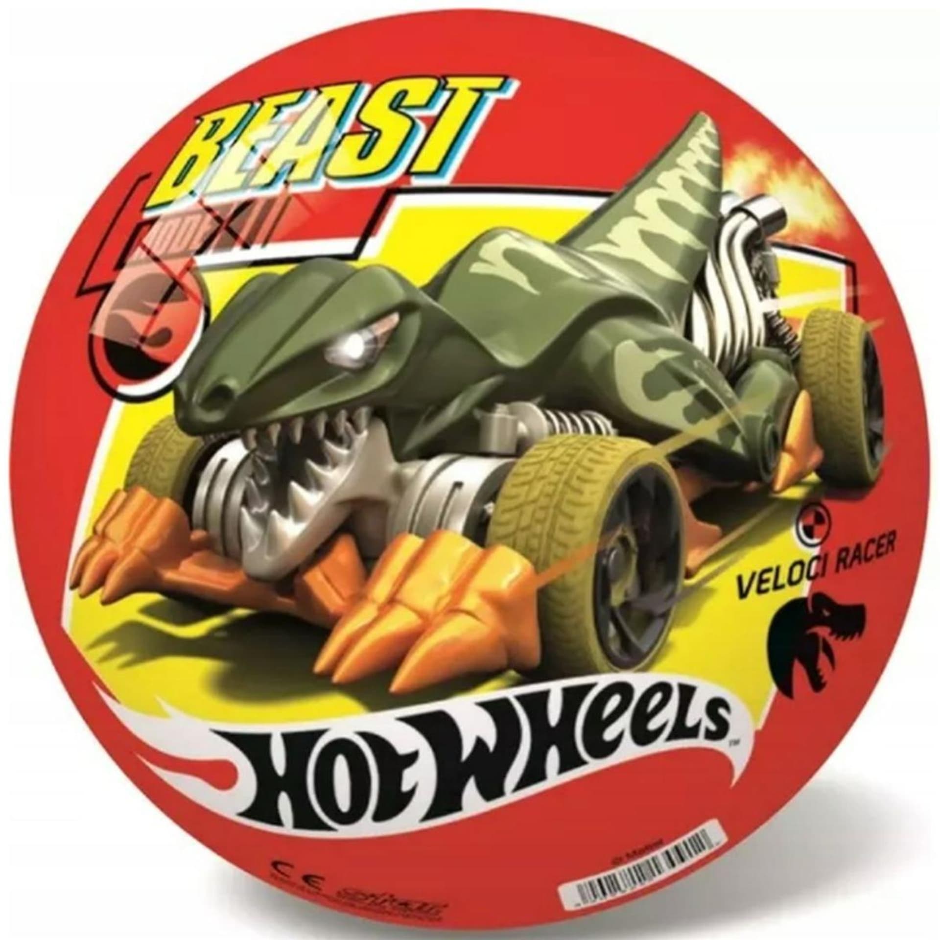 

PIŁKA GUMOWA 23 CM LICENCJA HOT WHEELS MATTEL