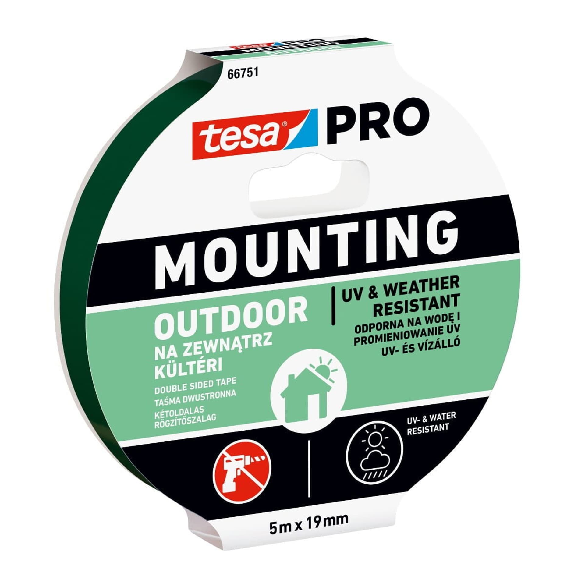 

Mounting PRO Outdoor, 5X19, na zewnątrz UV /10szt./