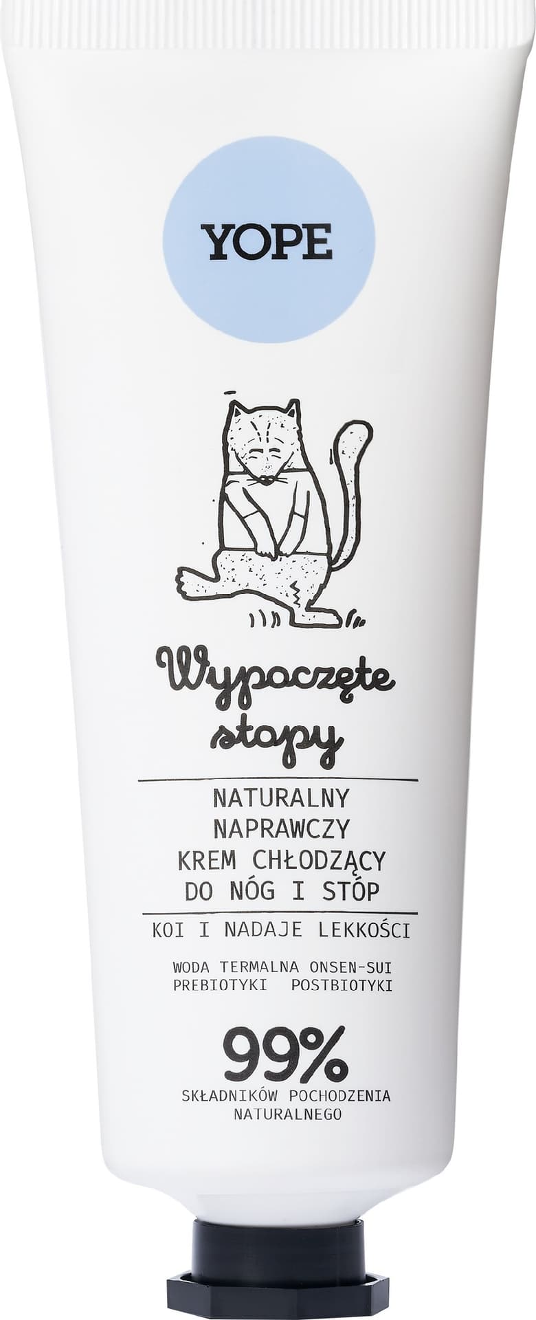 

YOPE Naturalny Naprawczy Krem chłodzący do nóg i stóp - WYPOCZĘTE STOPY 75ml