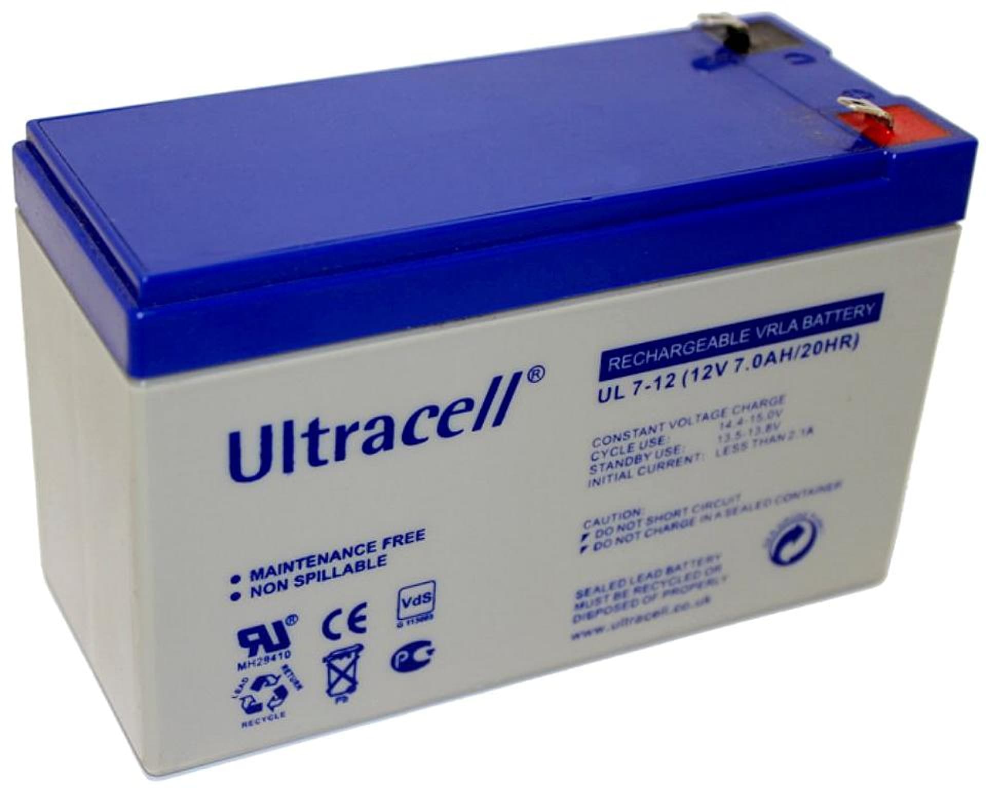 

Akumulator AGM ULTRACELL UL 12V 7Ah