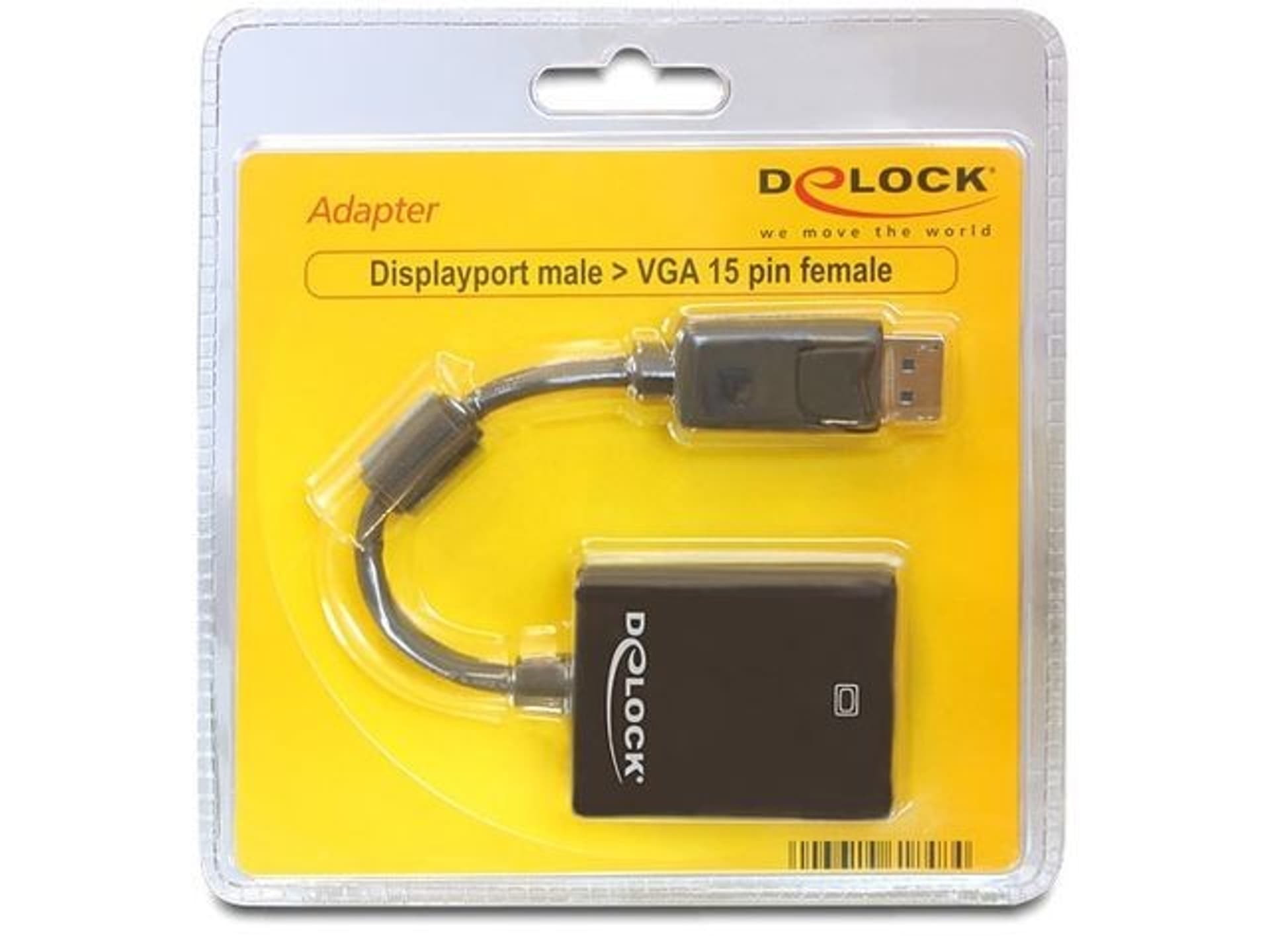 

Adapter Displayport(M)-> VGA(F) 12.5cm, F) 12.5c