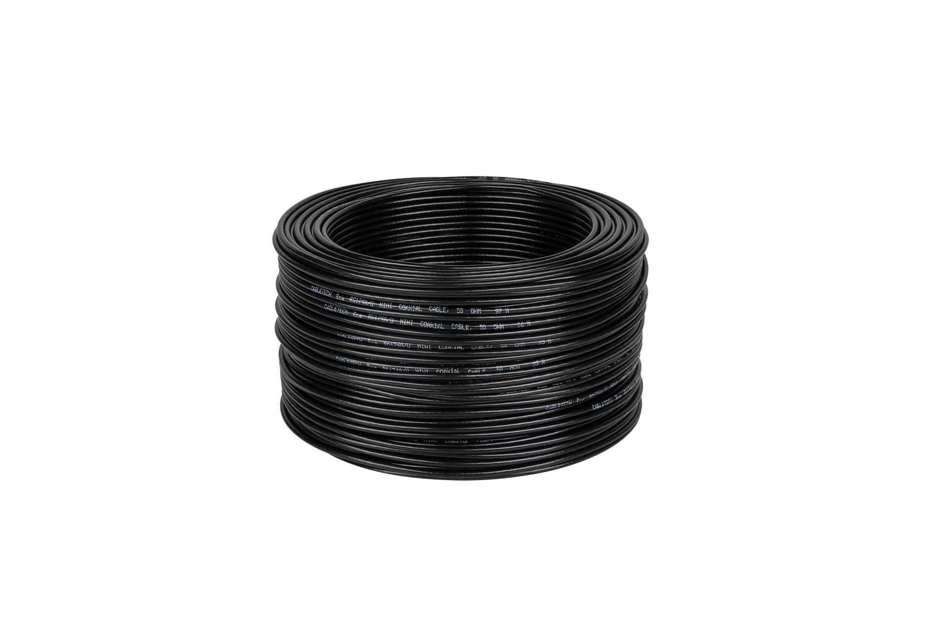 

Kabel koncentryczny RG174 50 Ohm 100m czarny