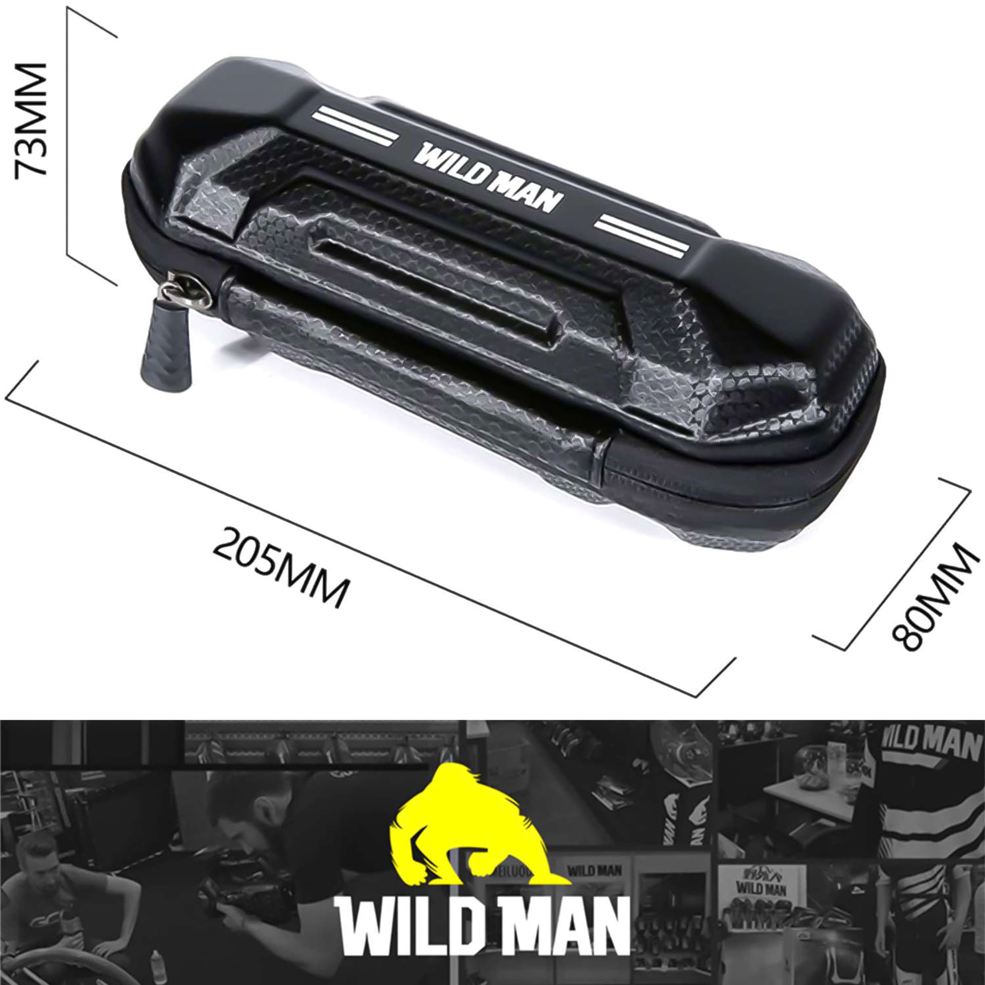 

Etui torba sakwa rowerowa WILDMAN XT11 na rower do uchwytu na bidon 0,5L Czarna