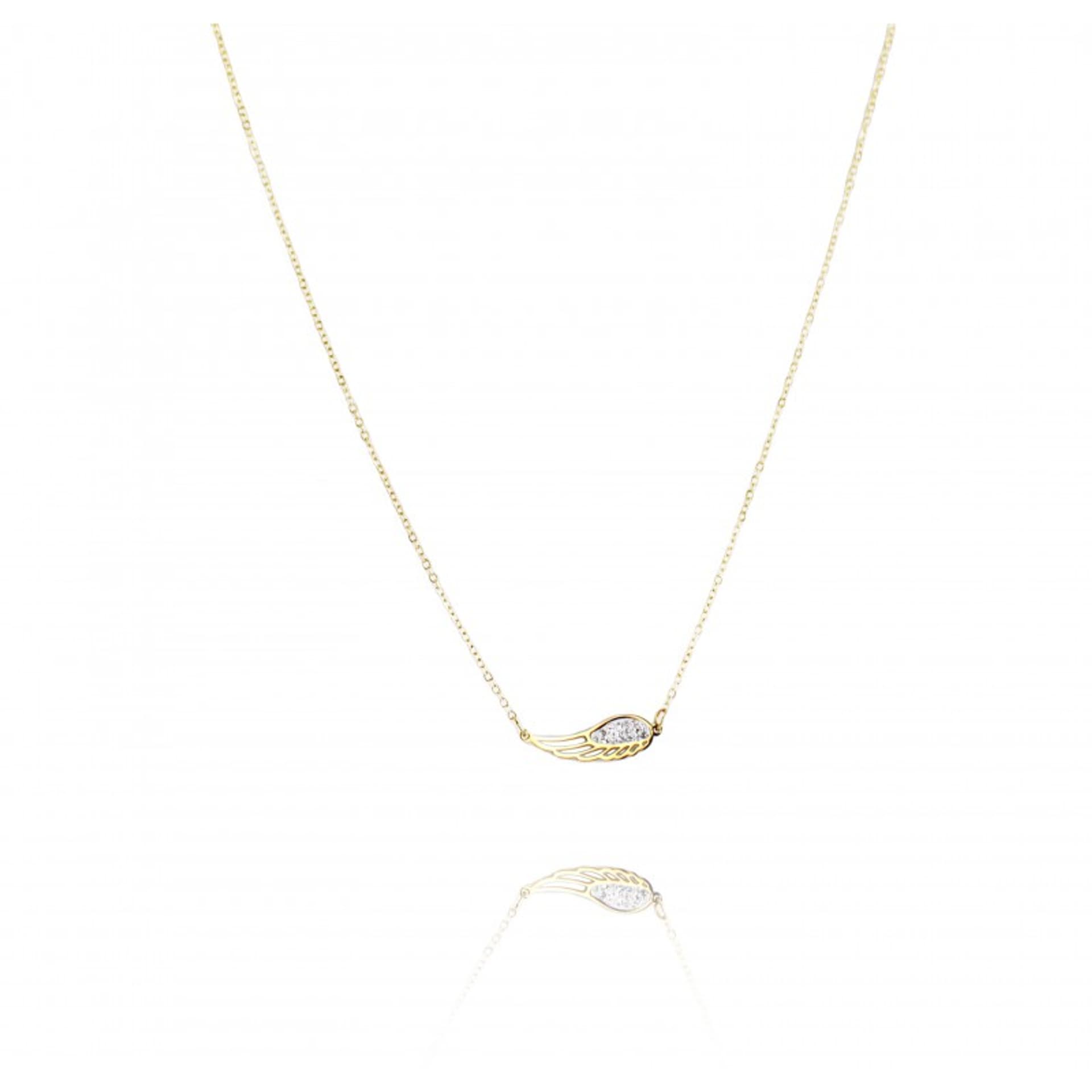 

Naszyjnik stal chirurgiczna pozłacana 14k gold NST1614
