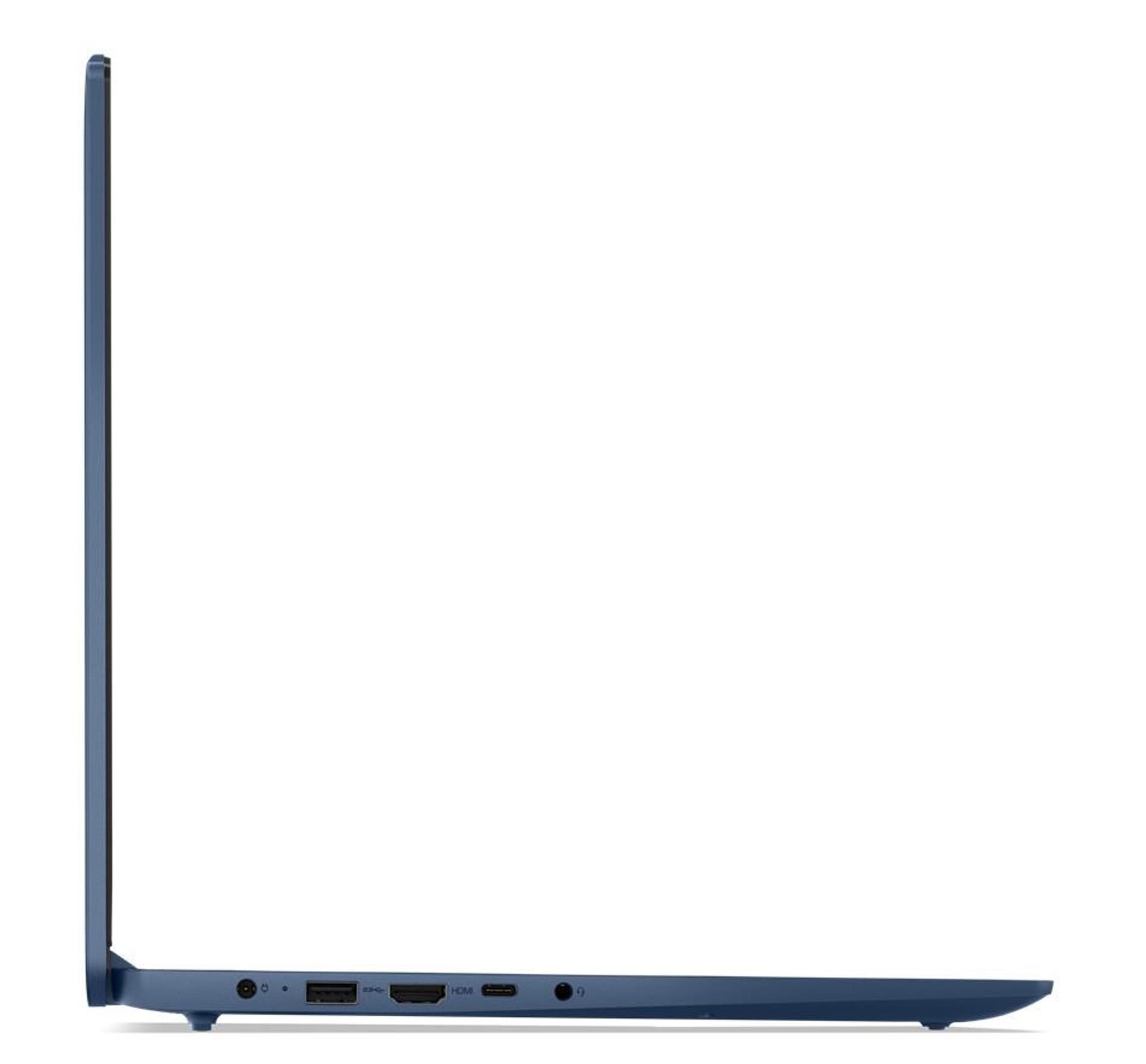 

Lenovo IdeaPad Slim 3 15AMN8 Ryzen 5 7520U 15.6" FHD IPS 300nits AG 8GB LPDDR5-5500 SSD512 Radeon 610M Graphics NoOS Abyss Blue