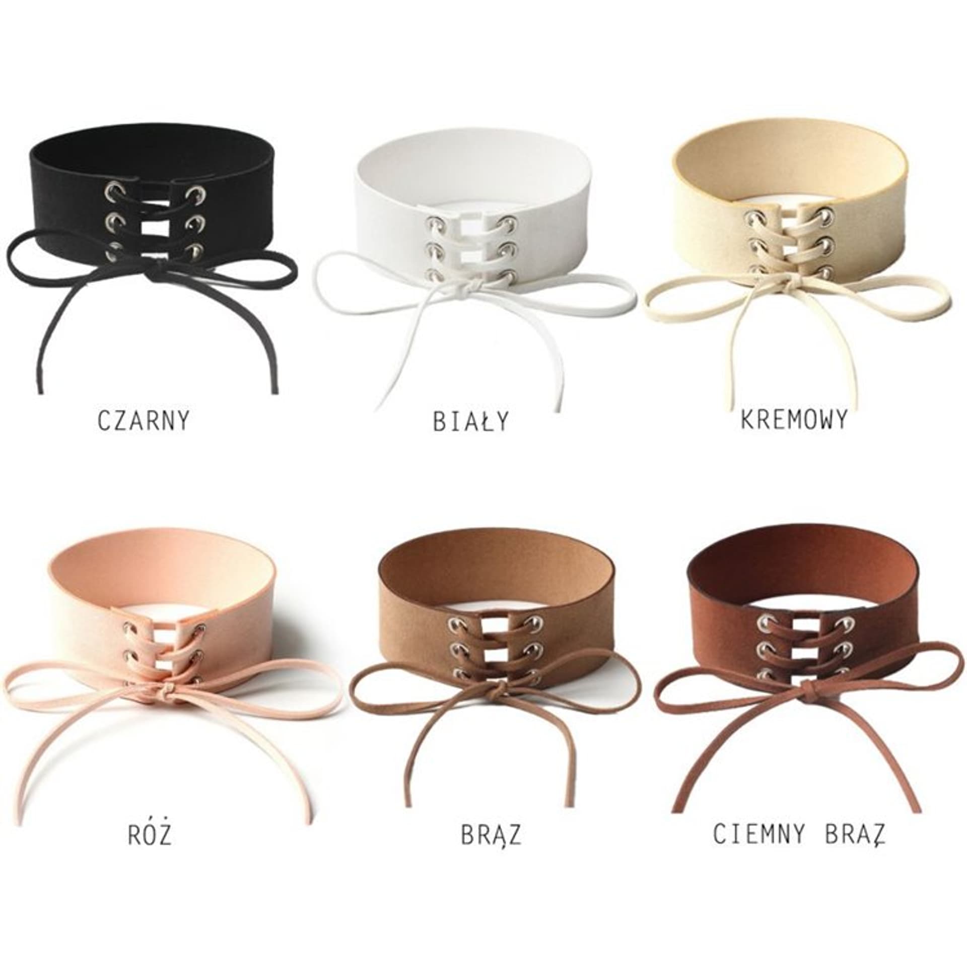 

NASZYJNIK CHOKER GRUBA OBROŻA N365BR