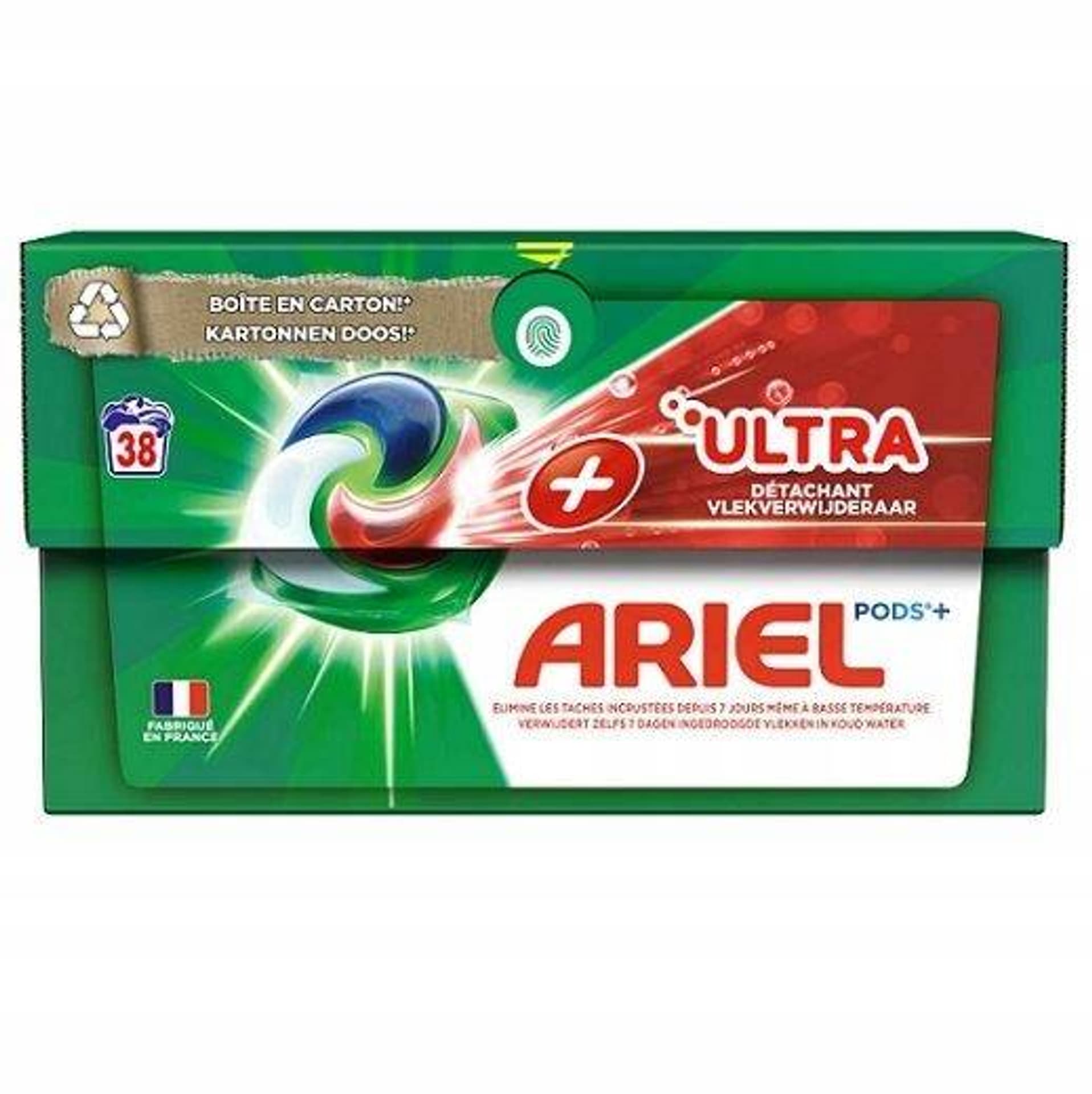 

Ariel Ultra + Kapsułki do Prania 38 szt.