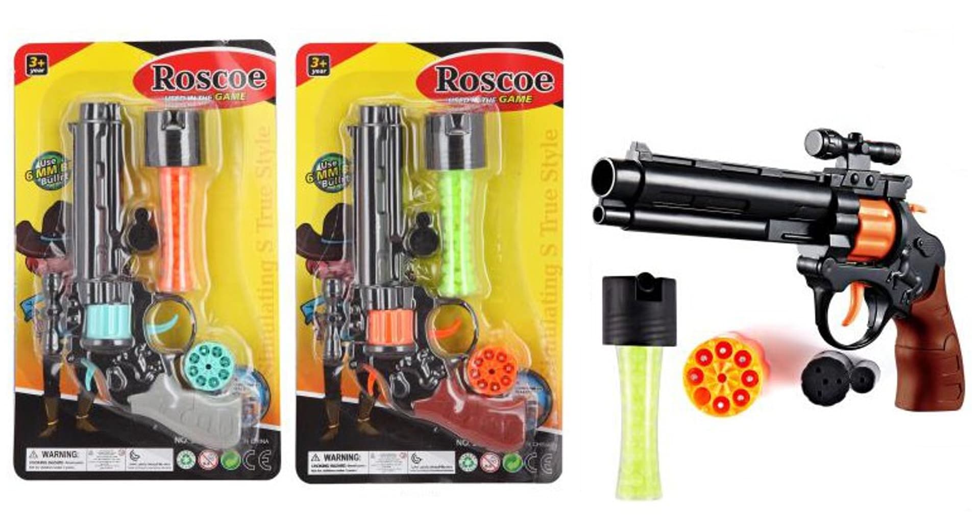 

PISTOLET 2w1 NA KAPISZONY I KULKI