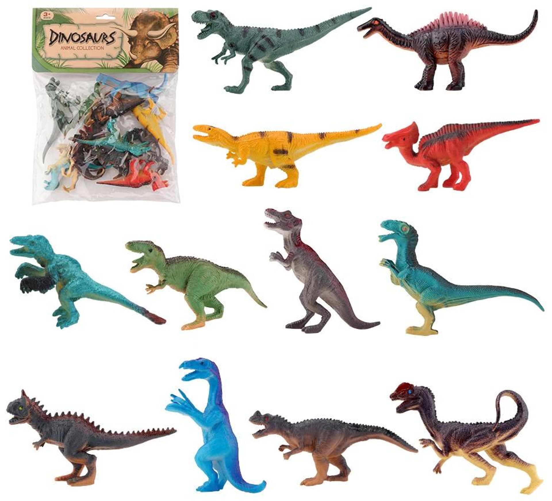 

DINOZAURY 12 SZTUK