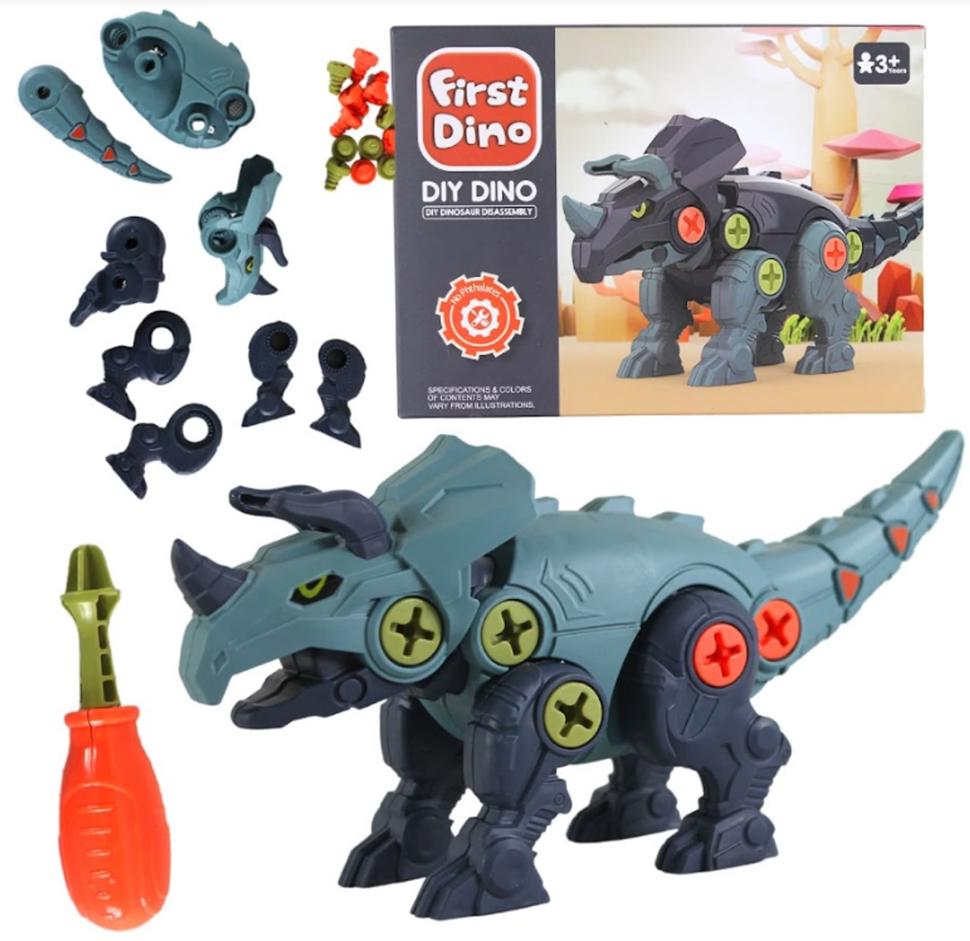 

DINOZAUR DO SKRĘCANIA 20 ELEMENTÓW