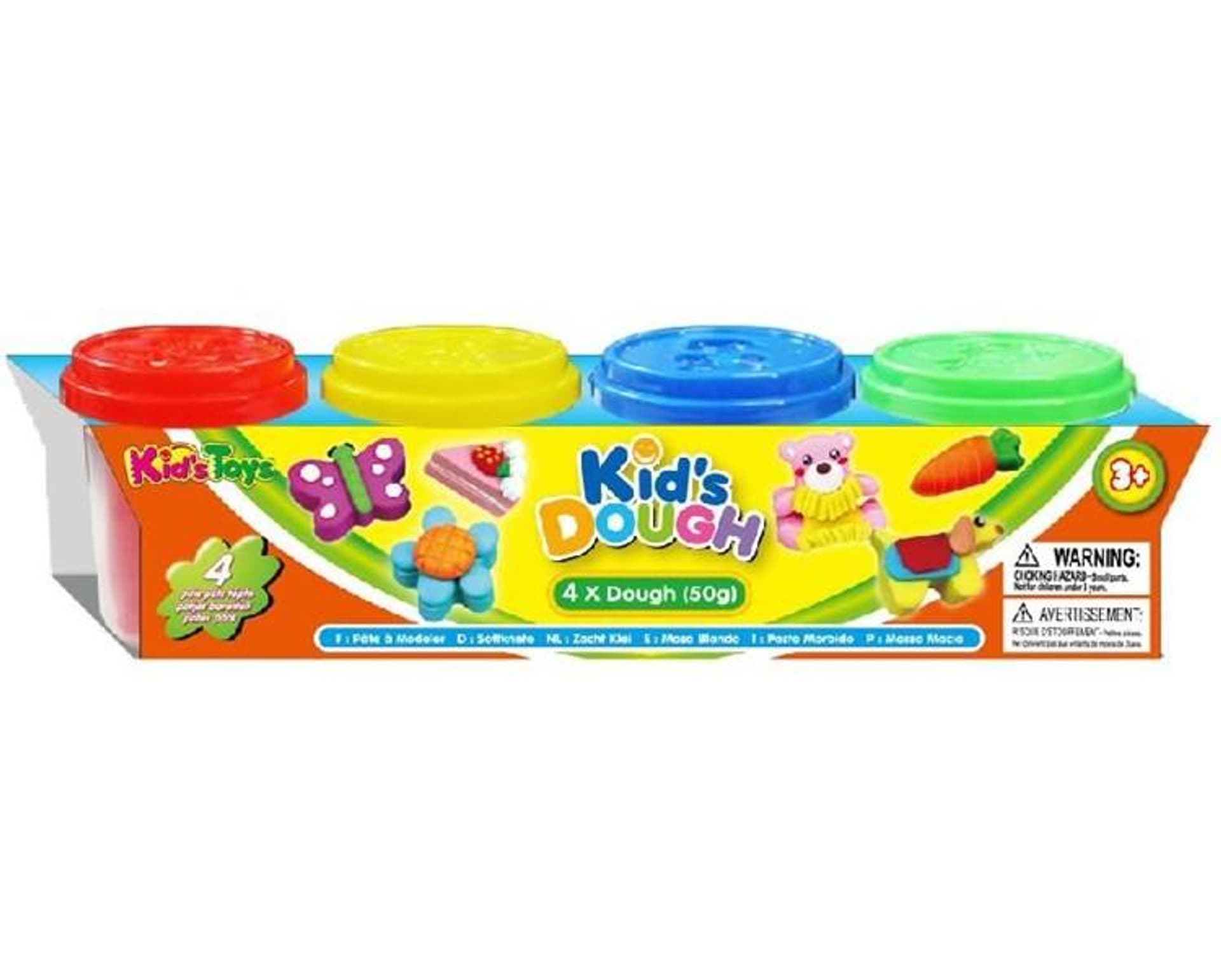 

MASA PLASTYCZNA 4 KOLORY 50g