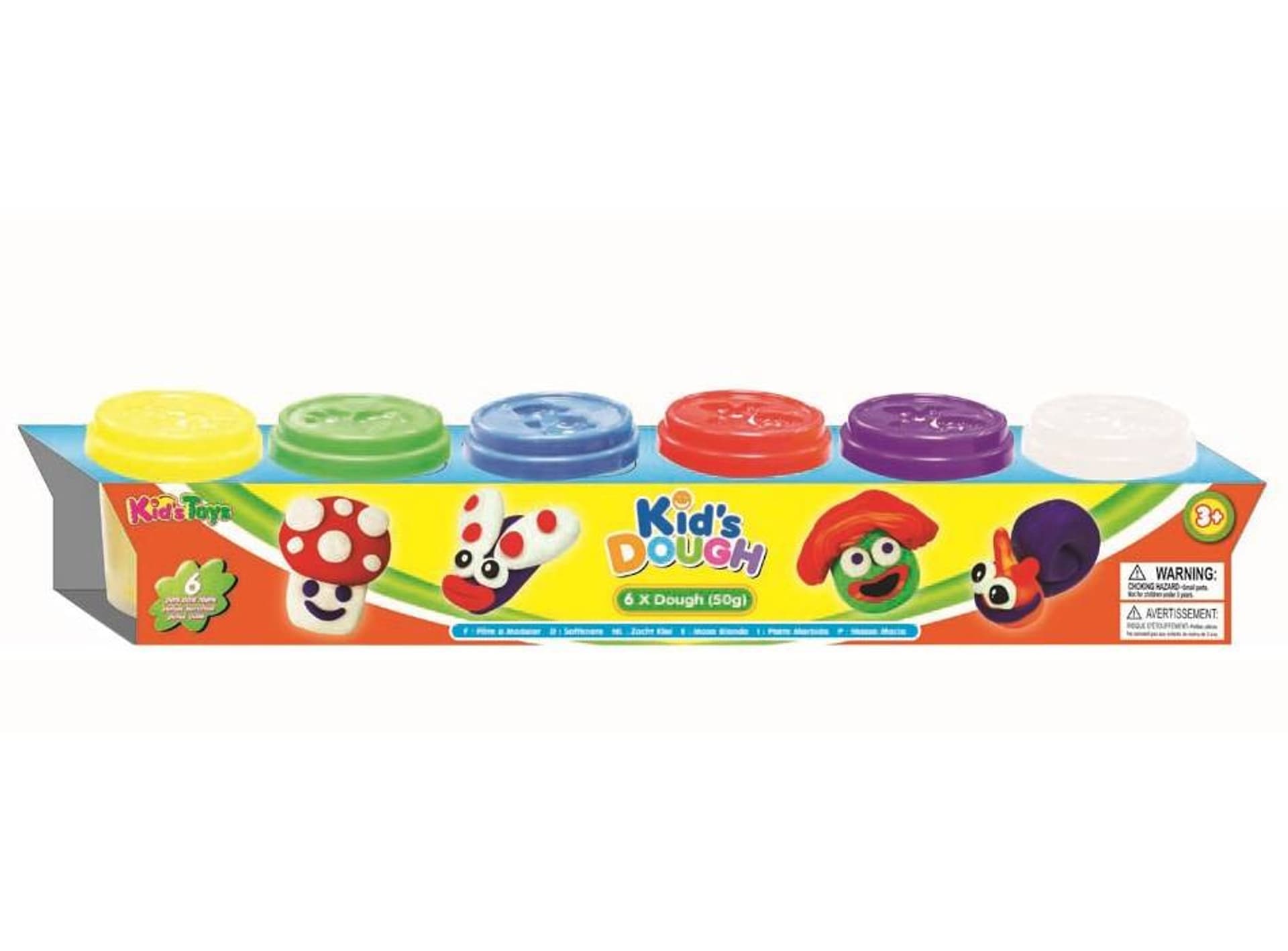 

MASA PLASTYCZNA 6 KOLORÓW 50g