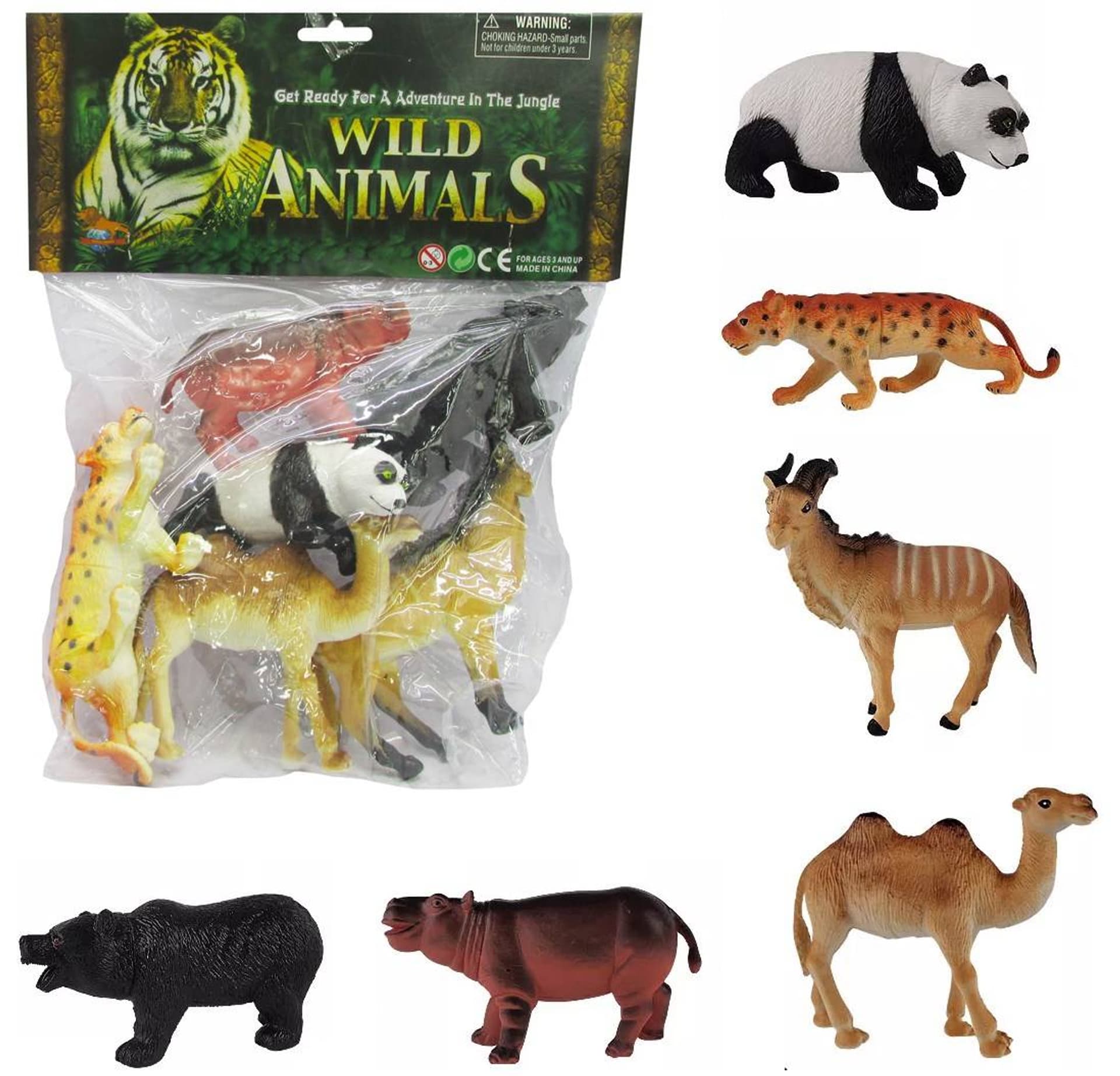 

ZWIERZĘTA ZOO 6 SZTUK