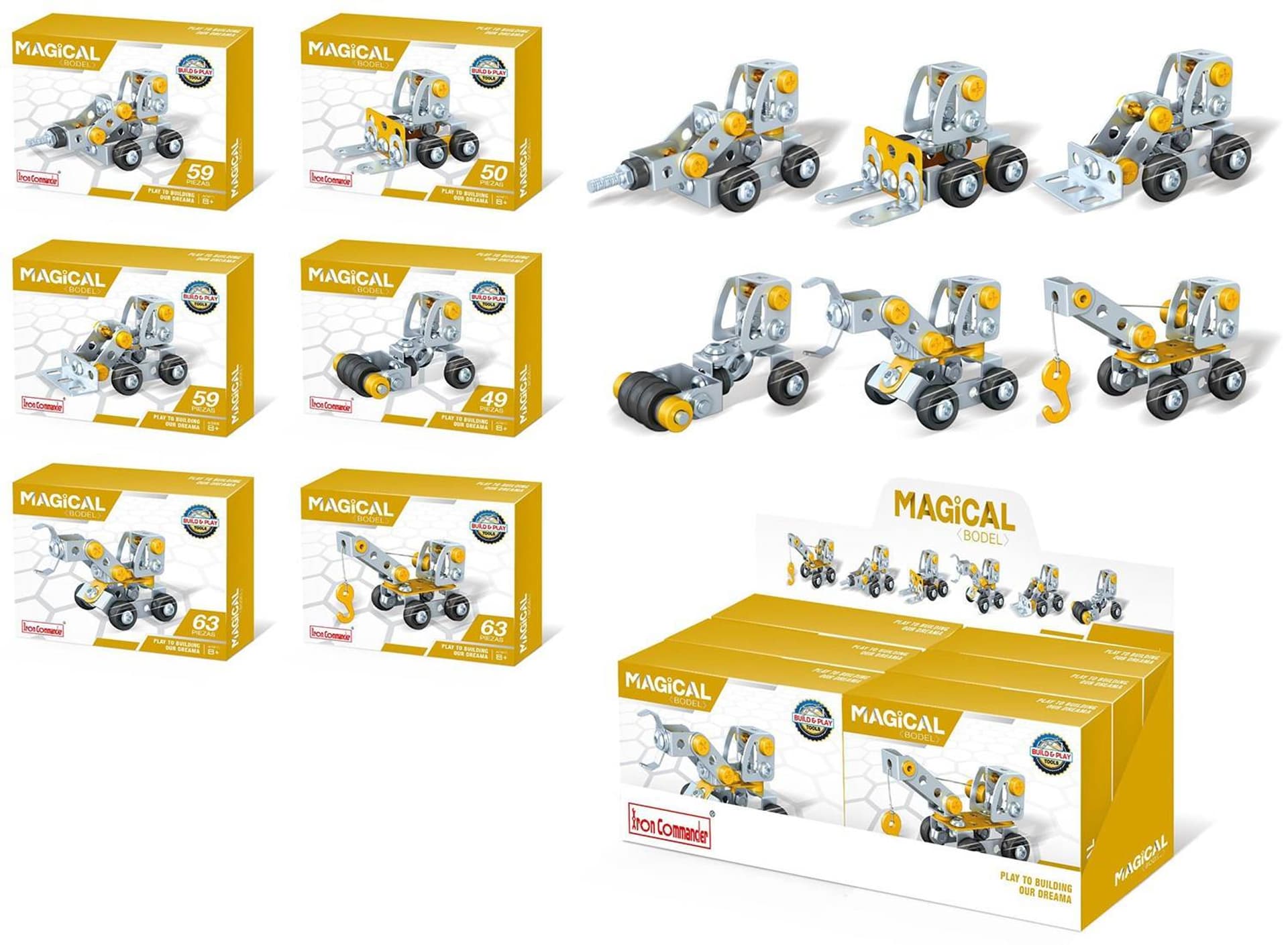 

KLOCKI METALOWE BUDOWLANE +50 ELEMENTÓW