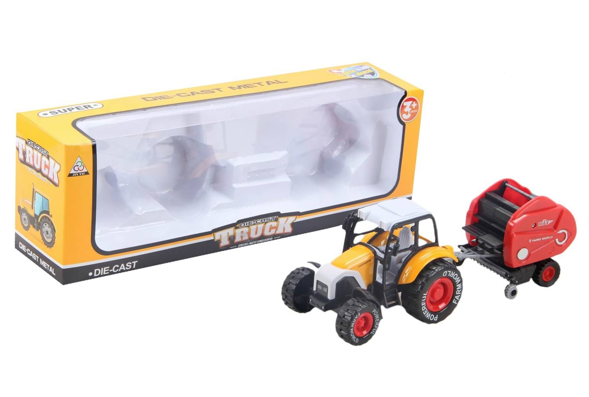 

TRAKTOR METALOWY Z PRZYCZEPĄ