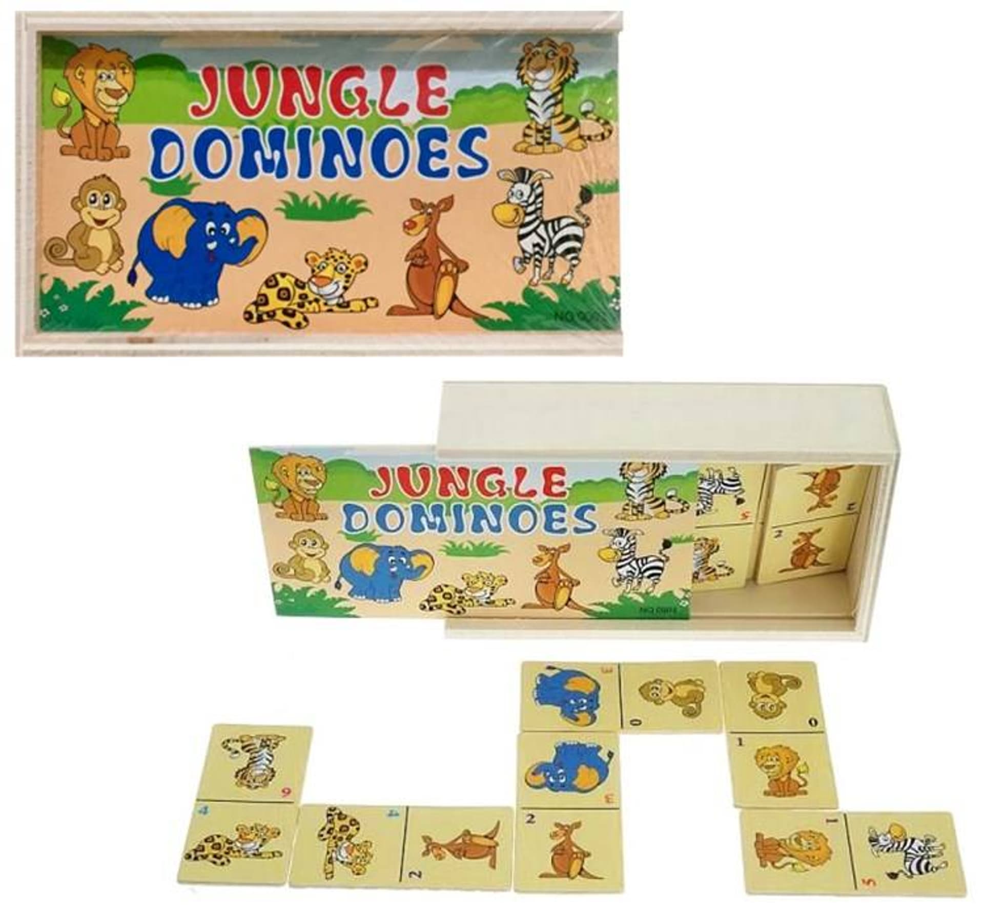 

DOMINO DREWNIANE DŻUNGLA