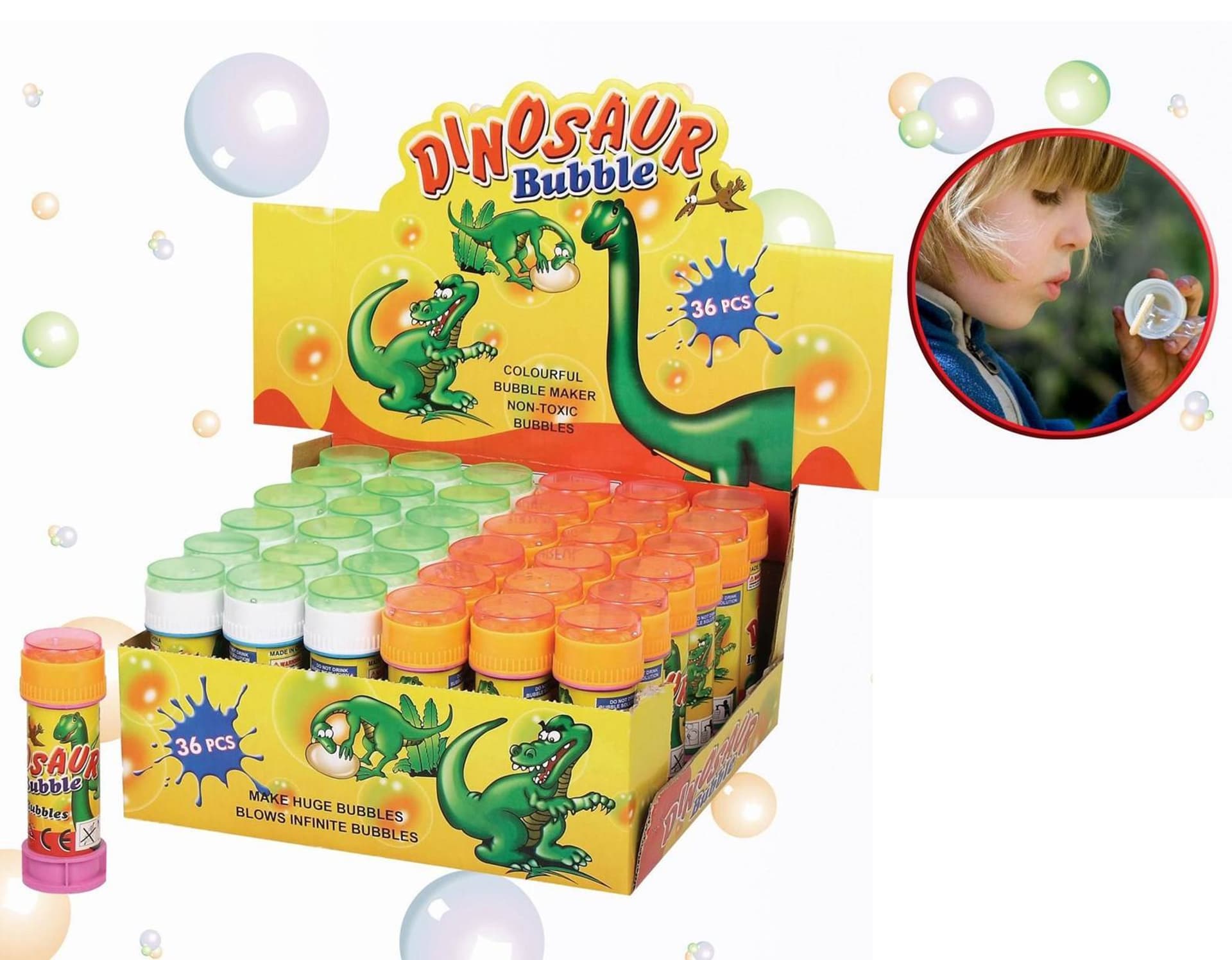 

BAŃKI DINOZAUR MAŁE 50ml