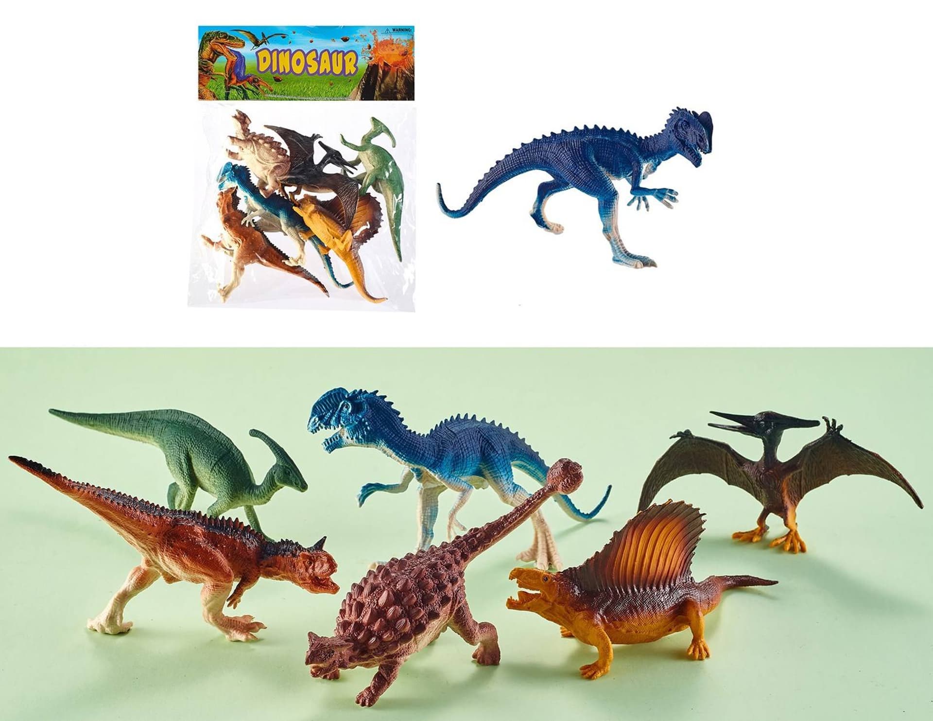 

DINOZAURY 6 SZTUK