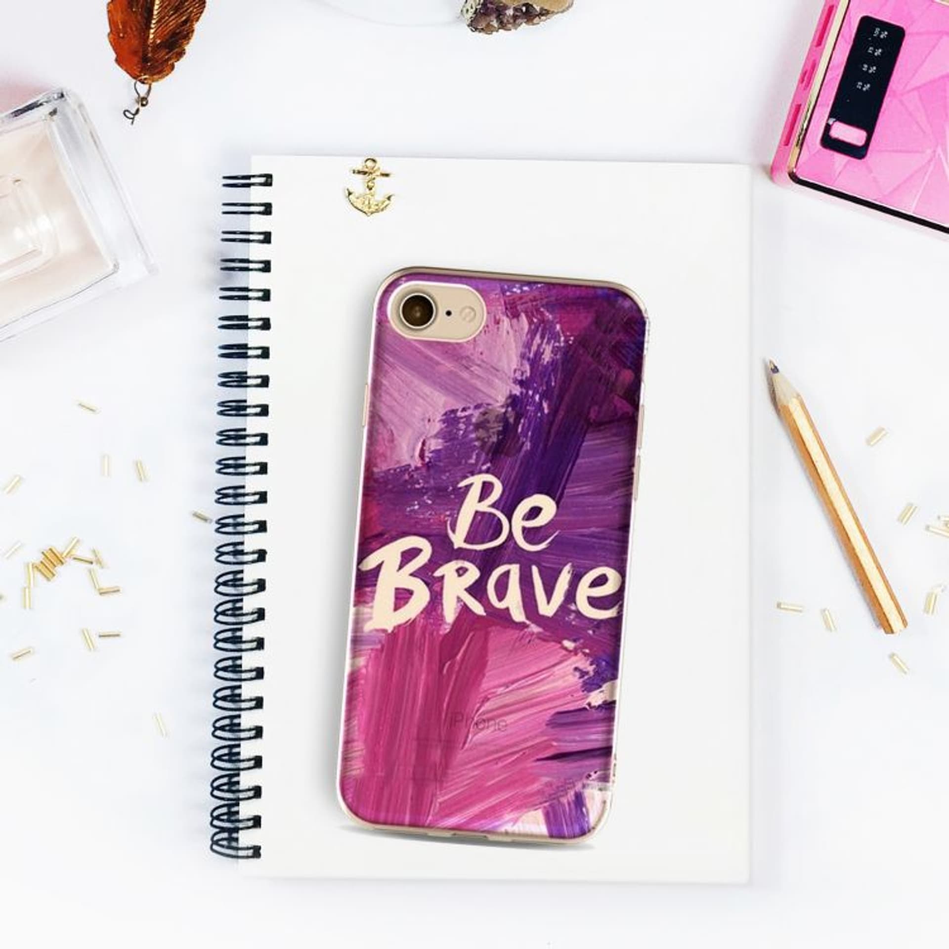 

ETUI NA TELEFON IPHONE 5/5S - BE BRAVE ETUI16WZ5