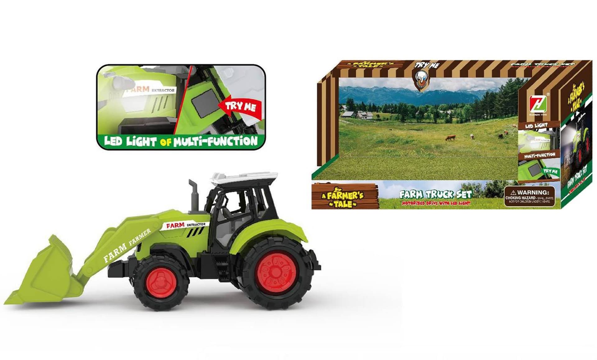 

TRAKTOR SPYCHACZ Z DŹWIĘKIEM I ŚWIATŁEM