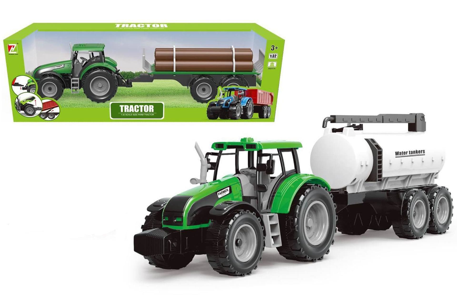 

TRAKTOR Z PRZYCZEPĄ