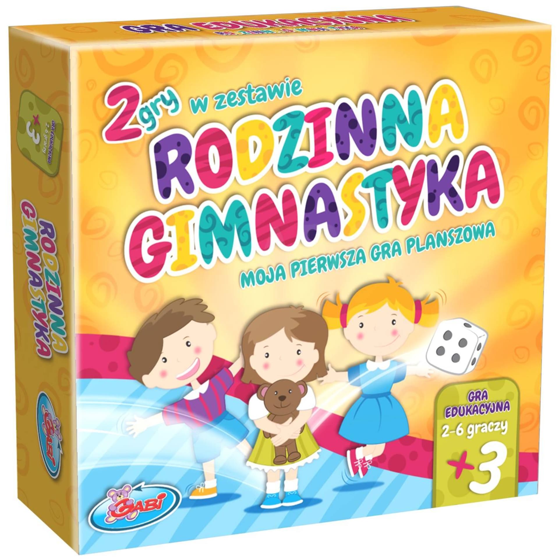 

GRA RODZINNA GIMNASTYKA - KOLORKOWO