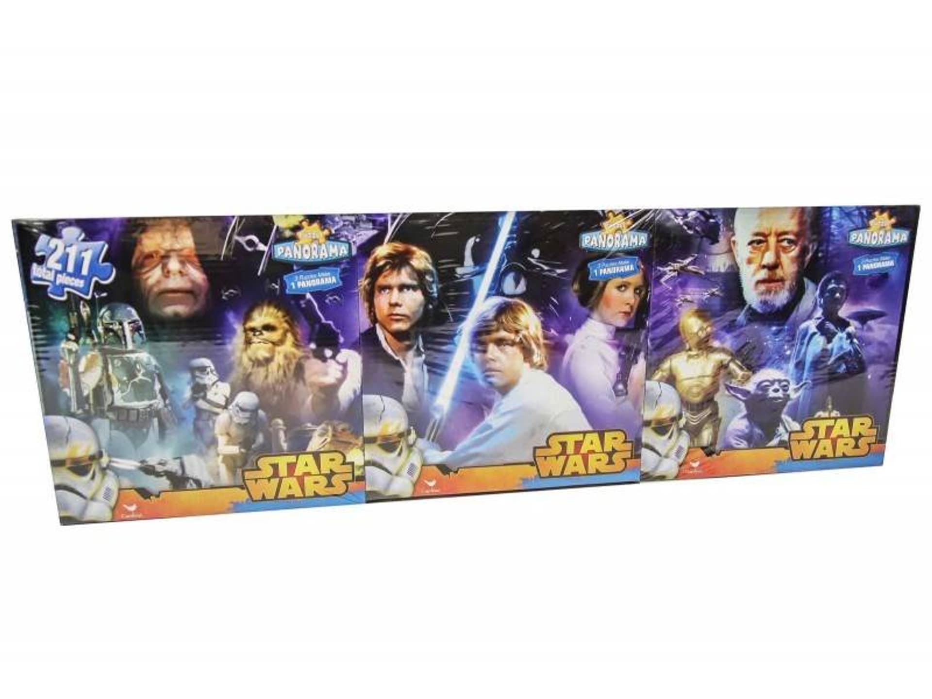

PUZZLE STAR WARS 211 ELEM.+ GRATIS 2 PAK