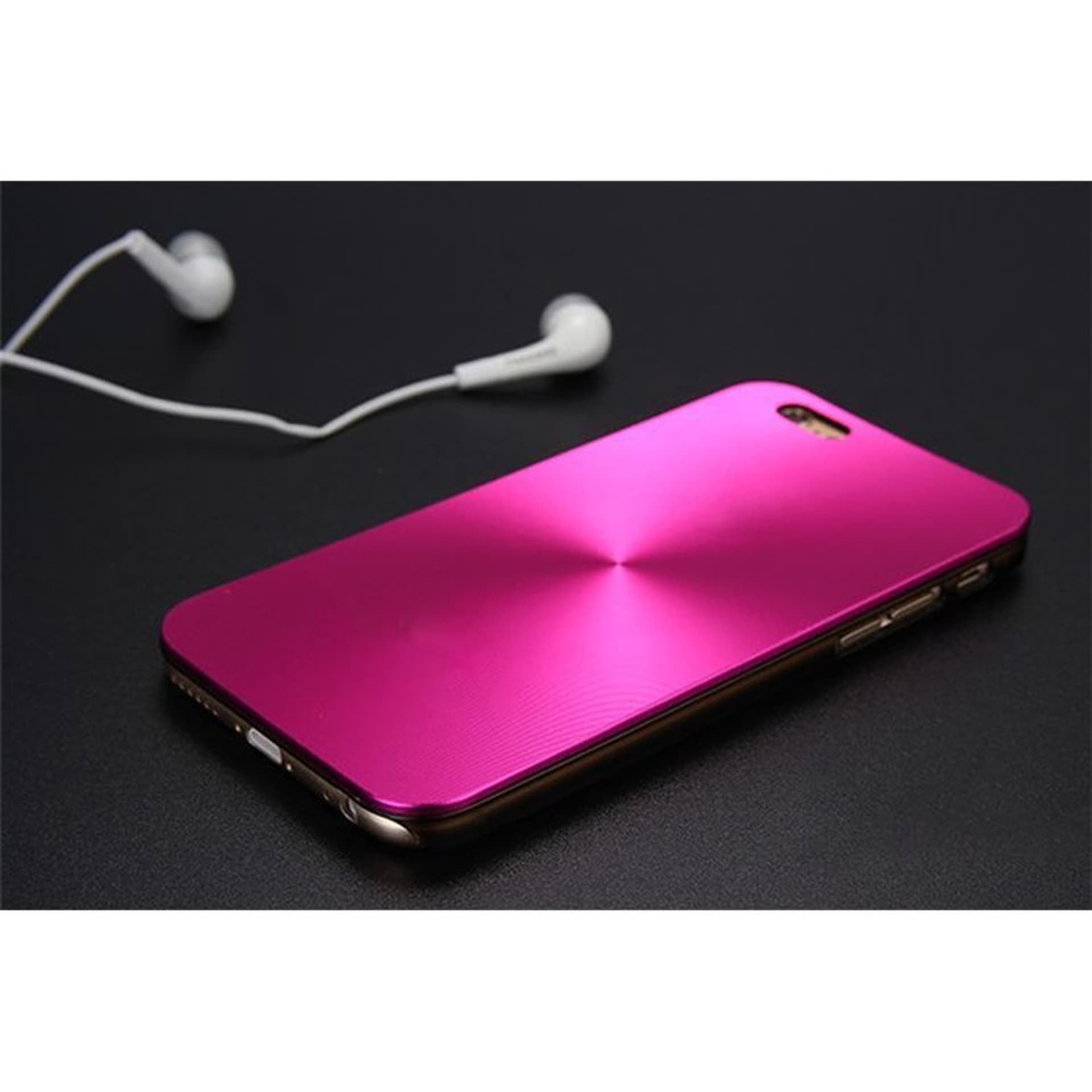 

ALUMINIOWE ETUI CASE NA TELEFON IPHONE 5/5S - FUKSJA ETUI21