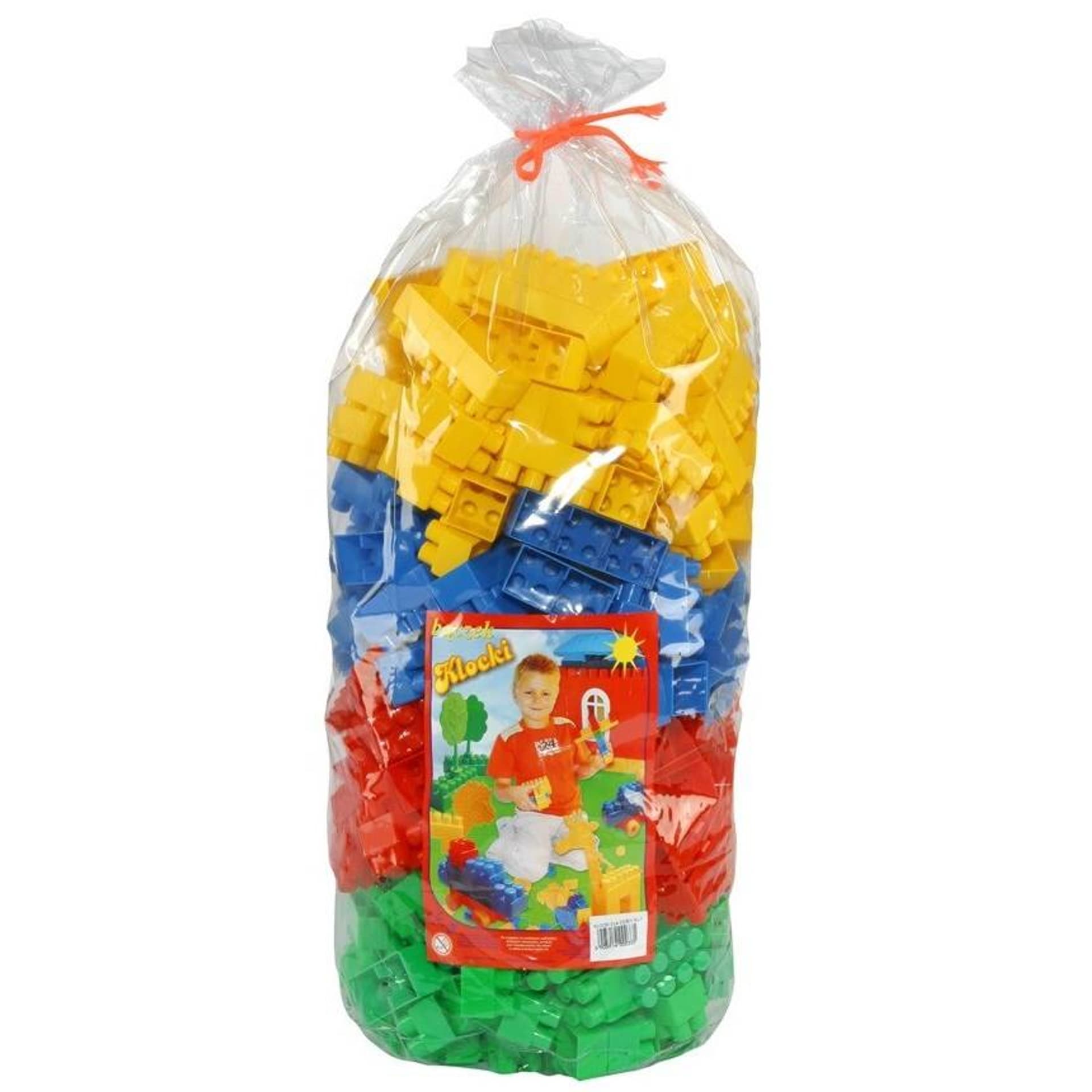 

Duże klocki plastikowe 300 sztuk