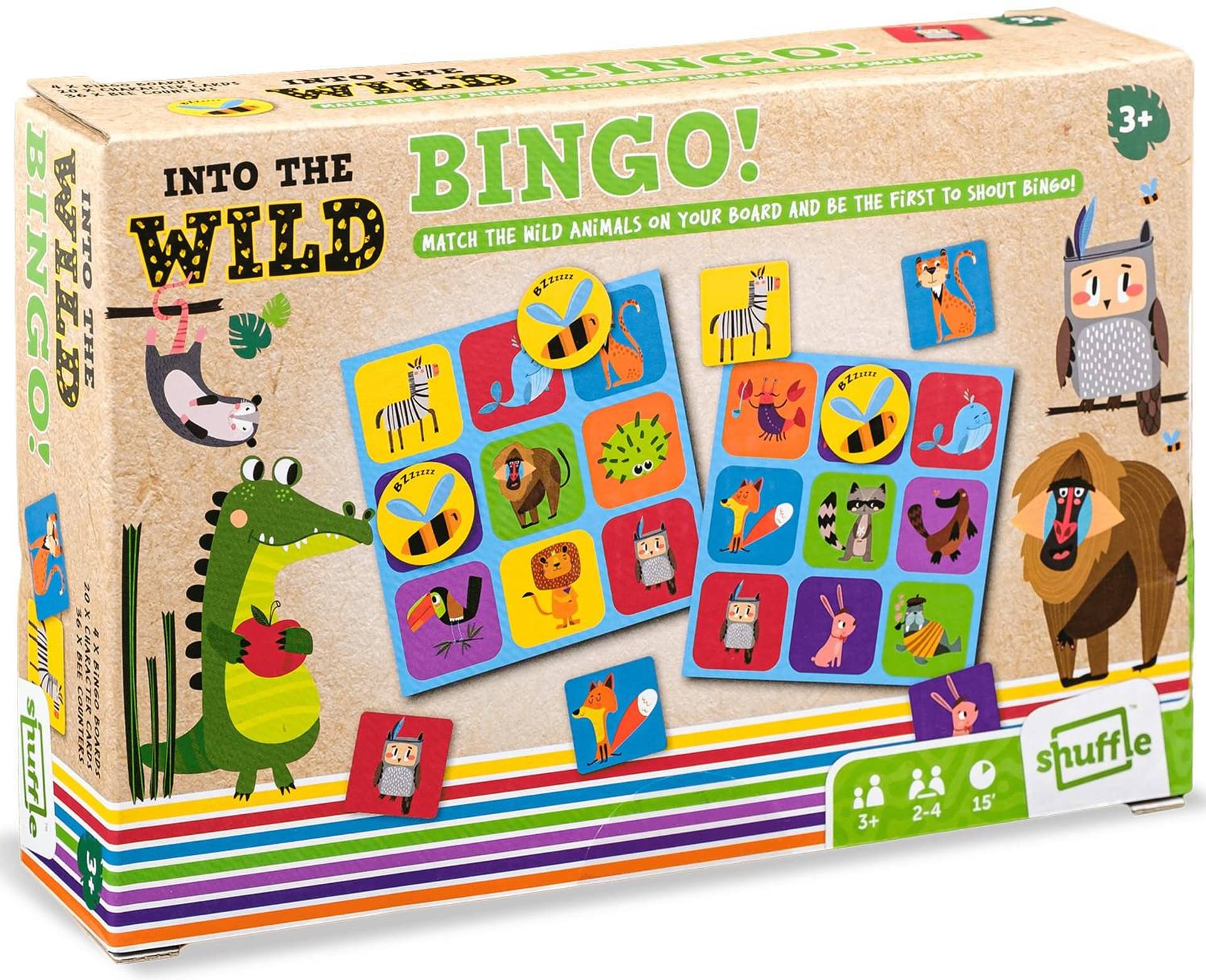 

GRA BINGO DZIKIE ZWIERZĘTA