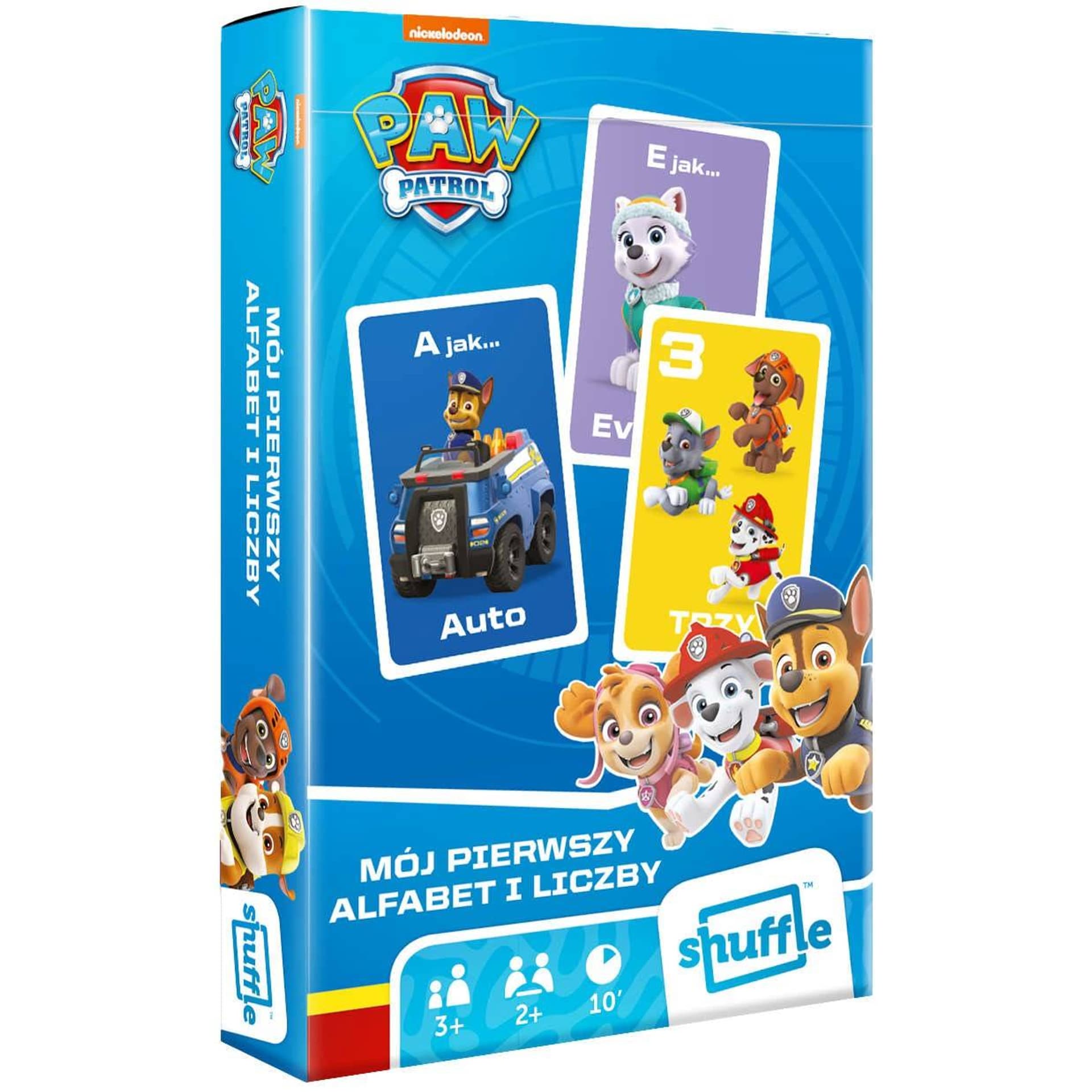 

GRA KARCIANA PSI PATROL ALFABET I LICZBY