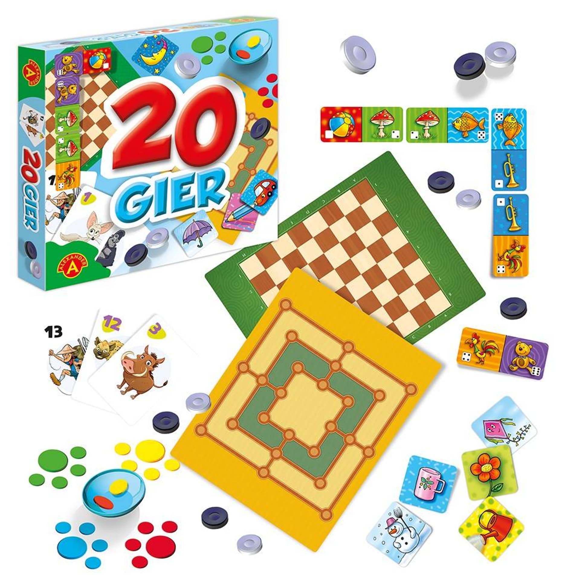 

ZESTAW 20 GIER