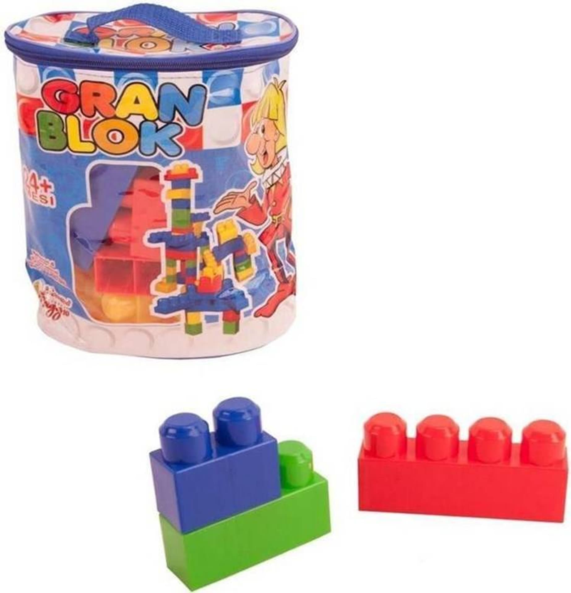 

KLOCKI GRAN BLOK 25 ELEMENTÓW