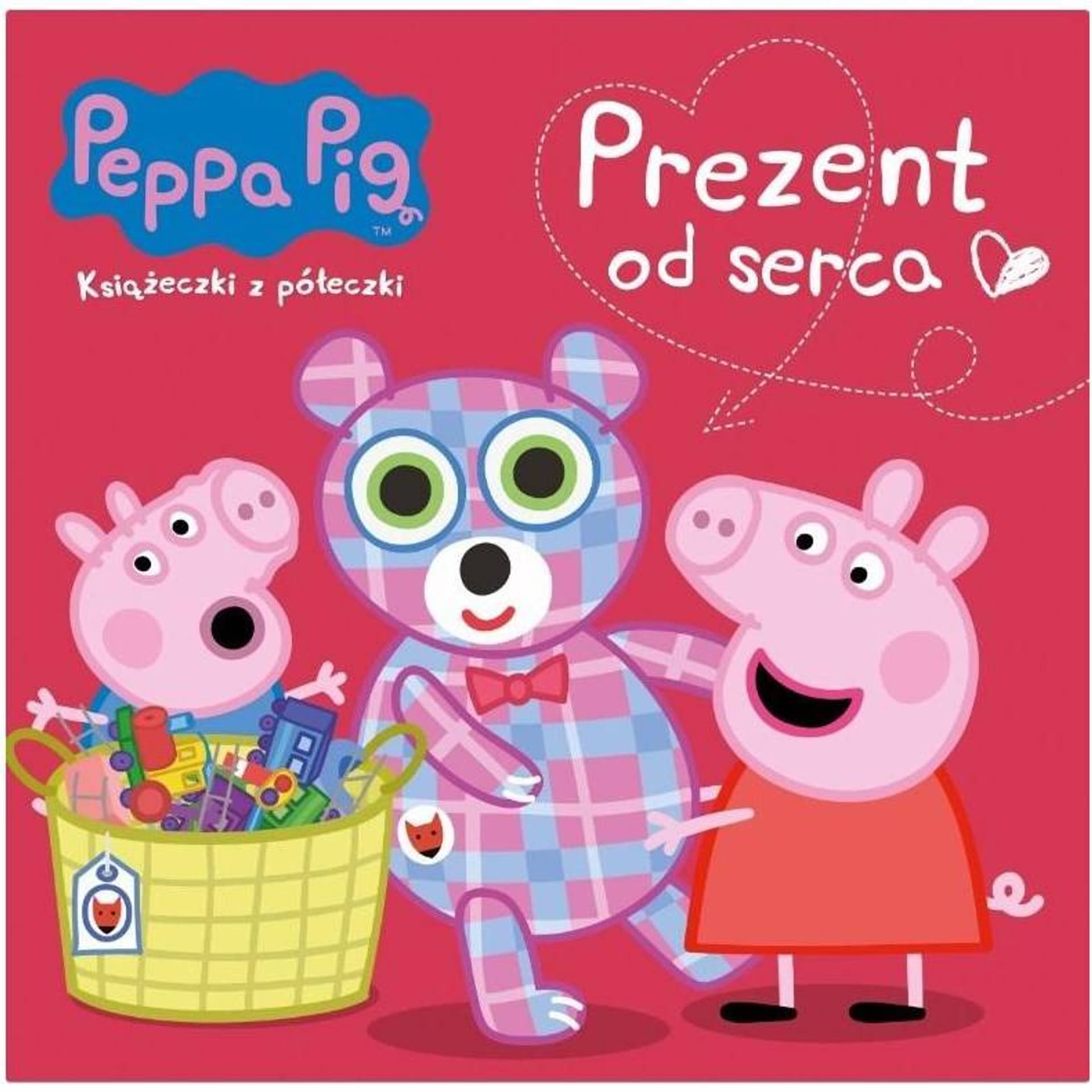 

KSIĄŻECZKA ŚWINKA PEPPA PREZENT OD SERCA